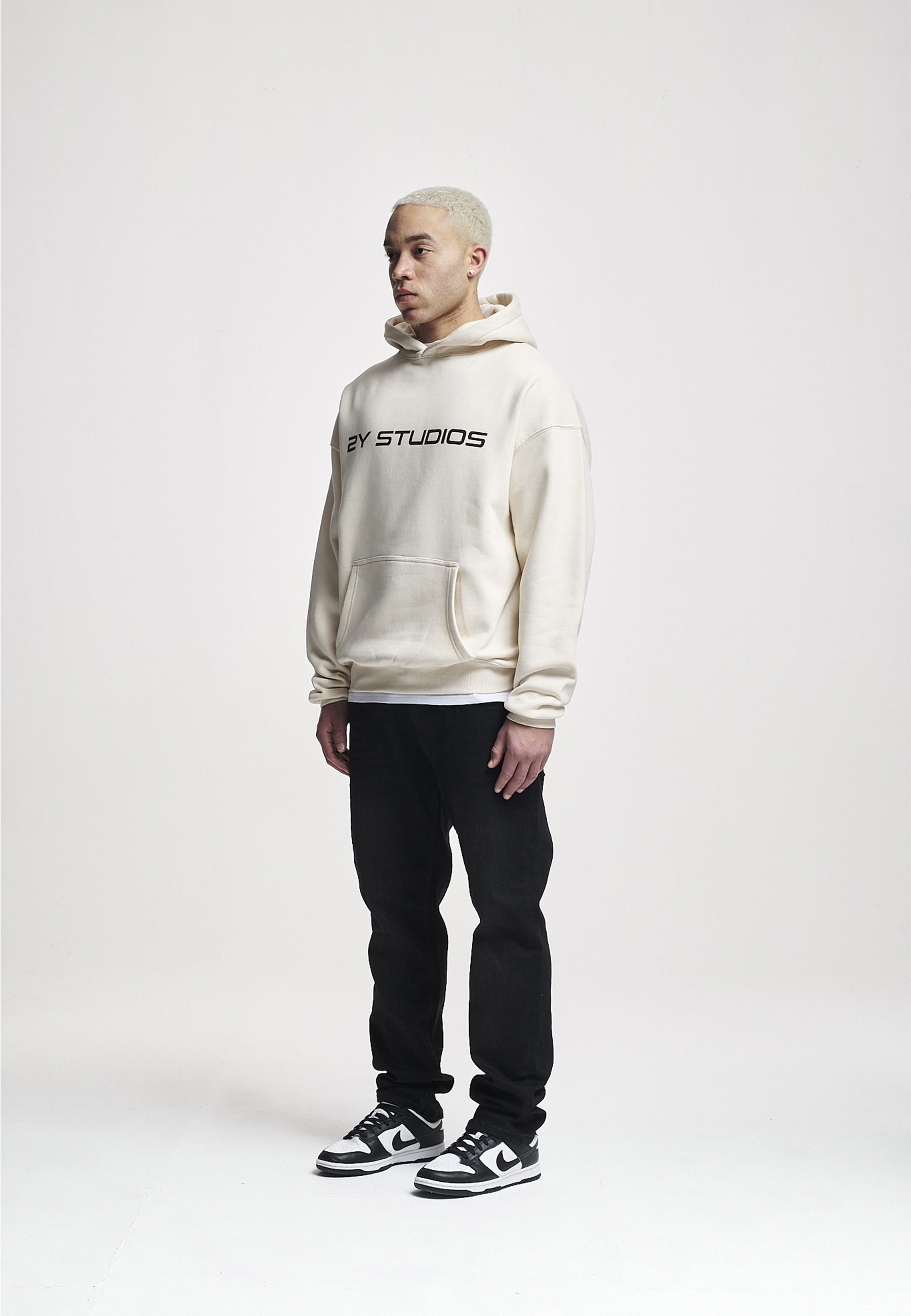 2Y Studios Kapuzenpullover »2Y Studios Herren Logo Oversize Hoodie« 1 Stk.