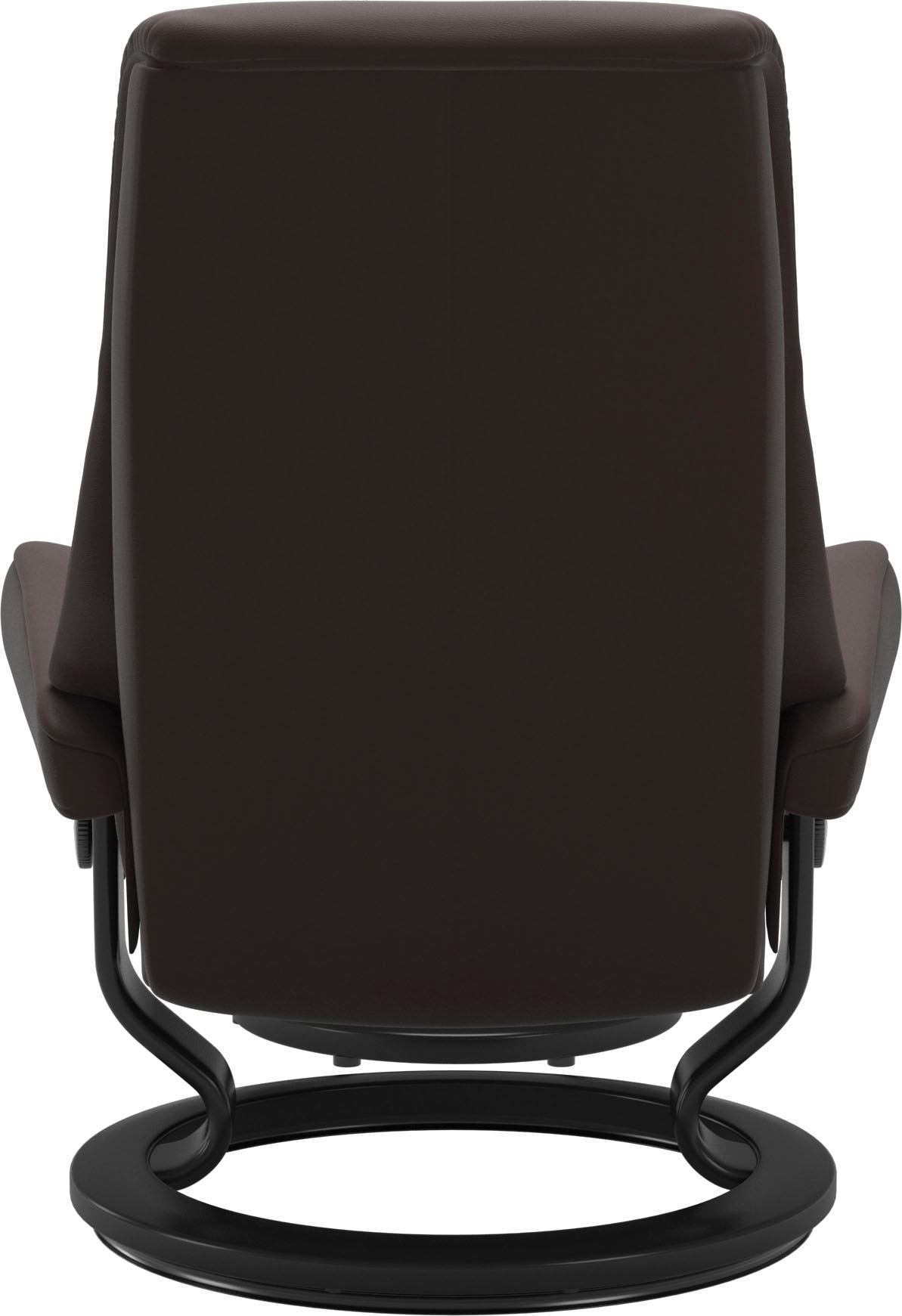 Stressless® Relaxsessel »View«, (Set, Relaxsessel mit Hocker), mit Classic Base, Größe S,Gestell Schwarz