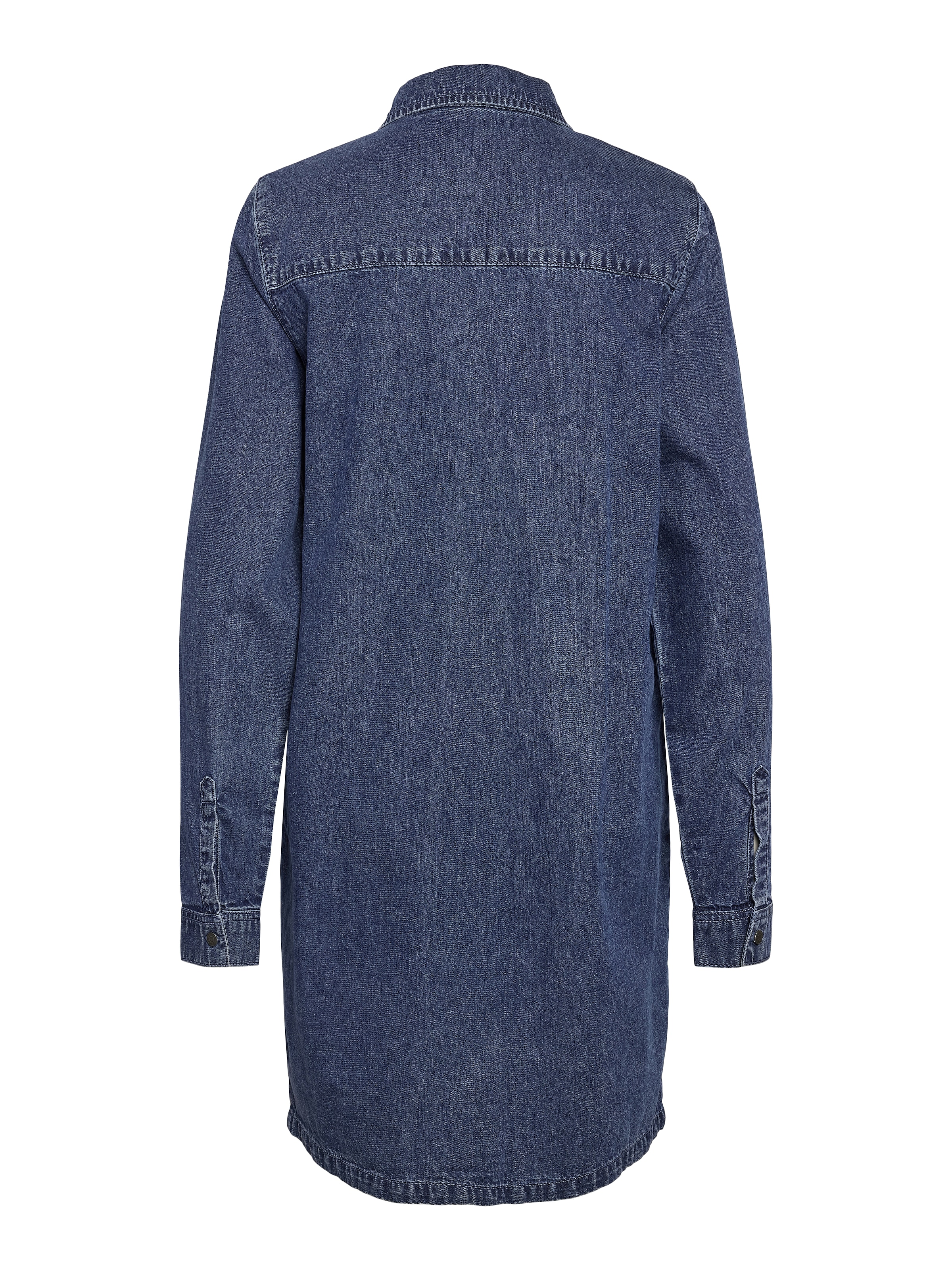 Noisy may Jeanskleid »NMNEW SIGNE L/S DENIM DRESS VI002MB LX« Brusttaschen