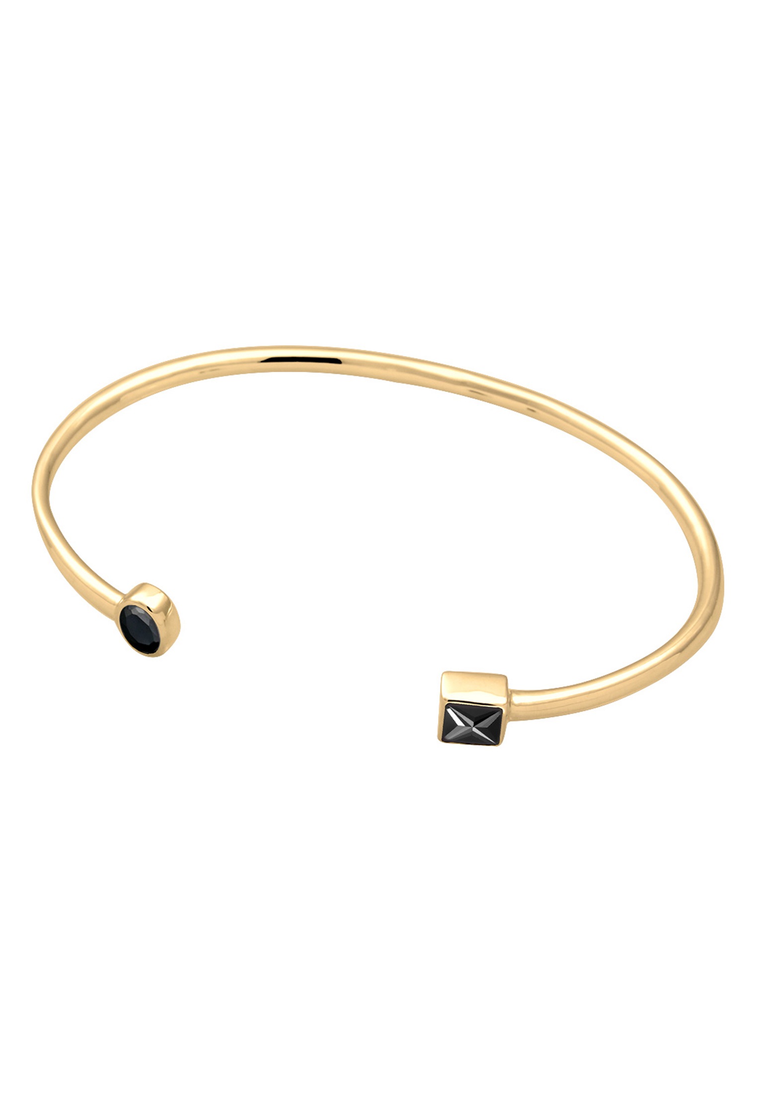 Elli Armreif »Armreif Geo Formen Zirkonia Stilvoll 925 Silber«