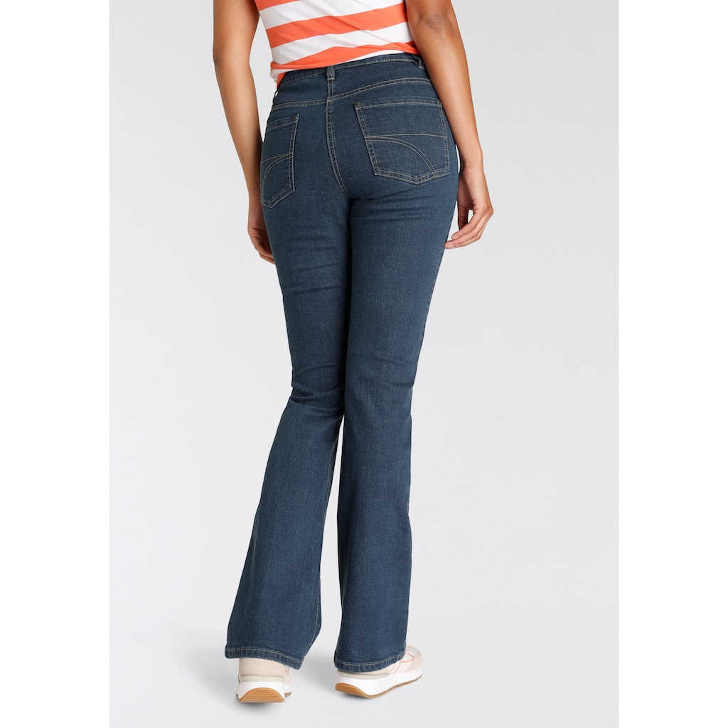 Arizona Bootcut-Jeans, High Waist