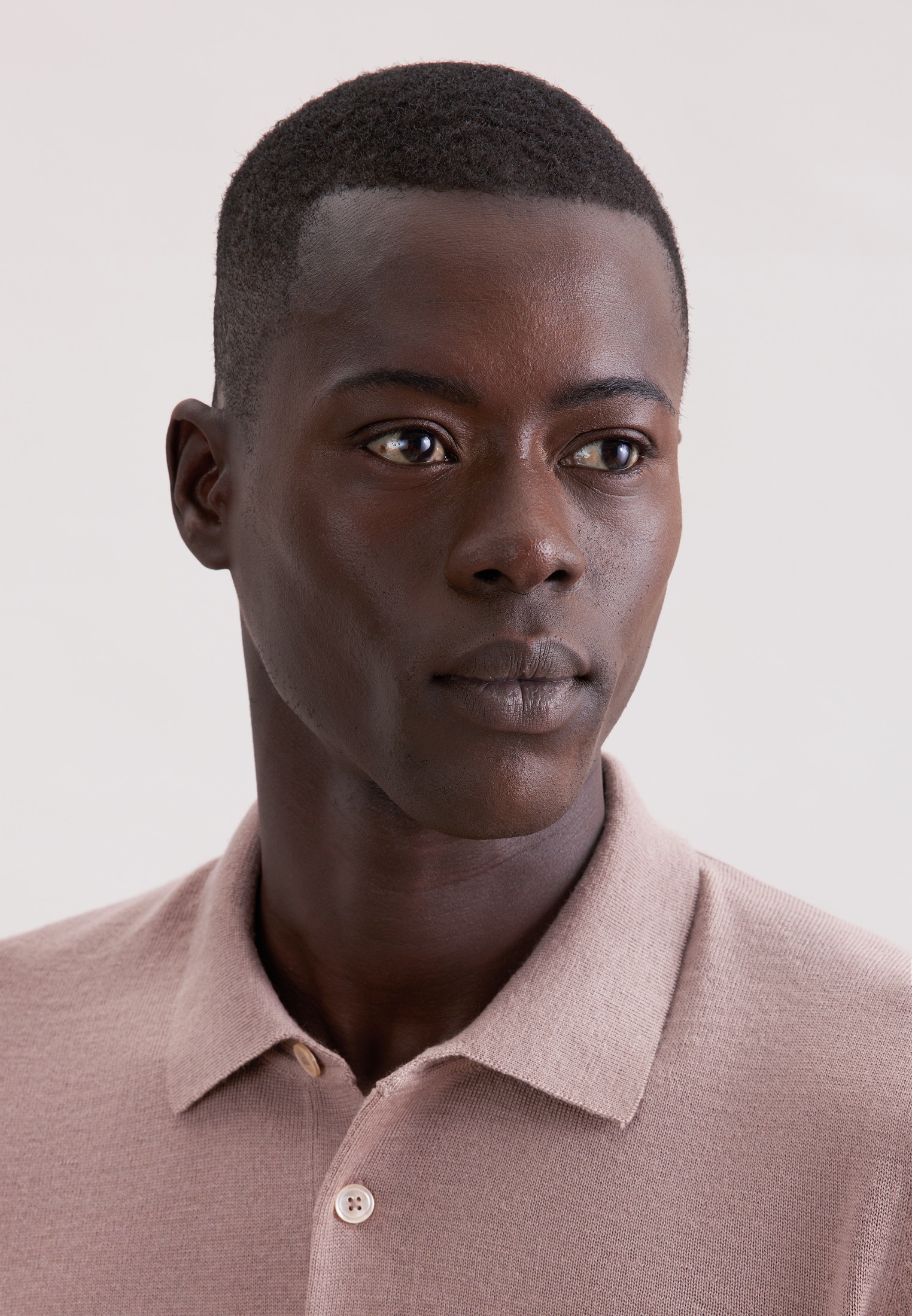 Thumbnail - seidensticker Polokragenpullover "Schwarze Rose" 1/1 Kragen Uni