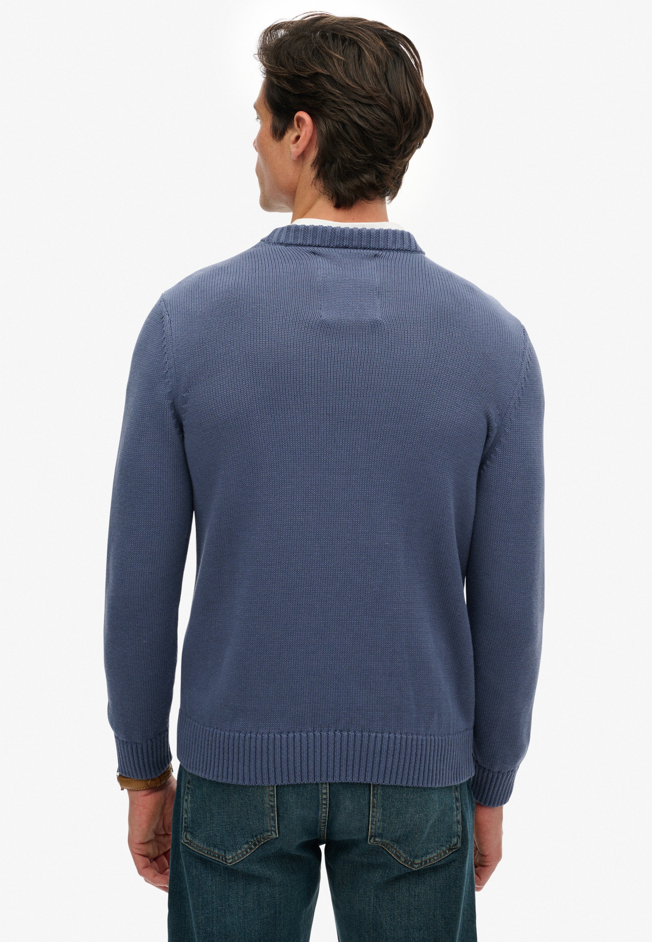 Superdry Strickpullover "PREPPY COTTON JUMPER" Baumwolle, regular fit günstig online kaufen