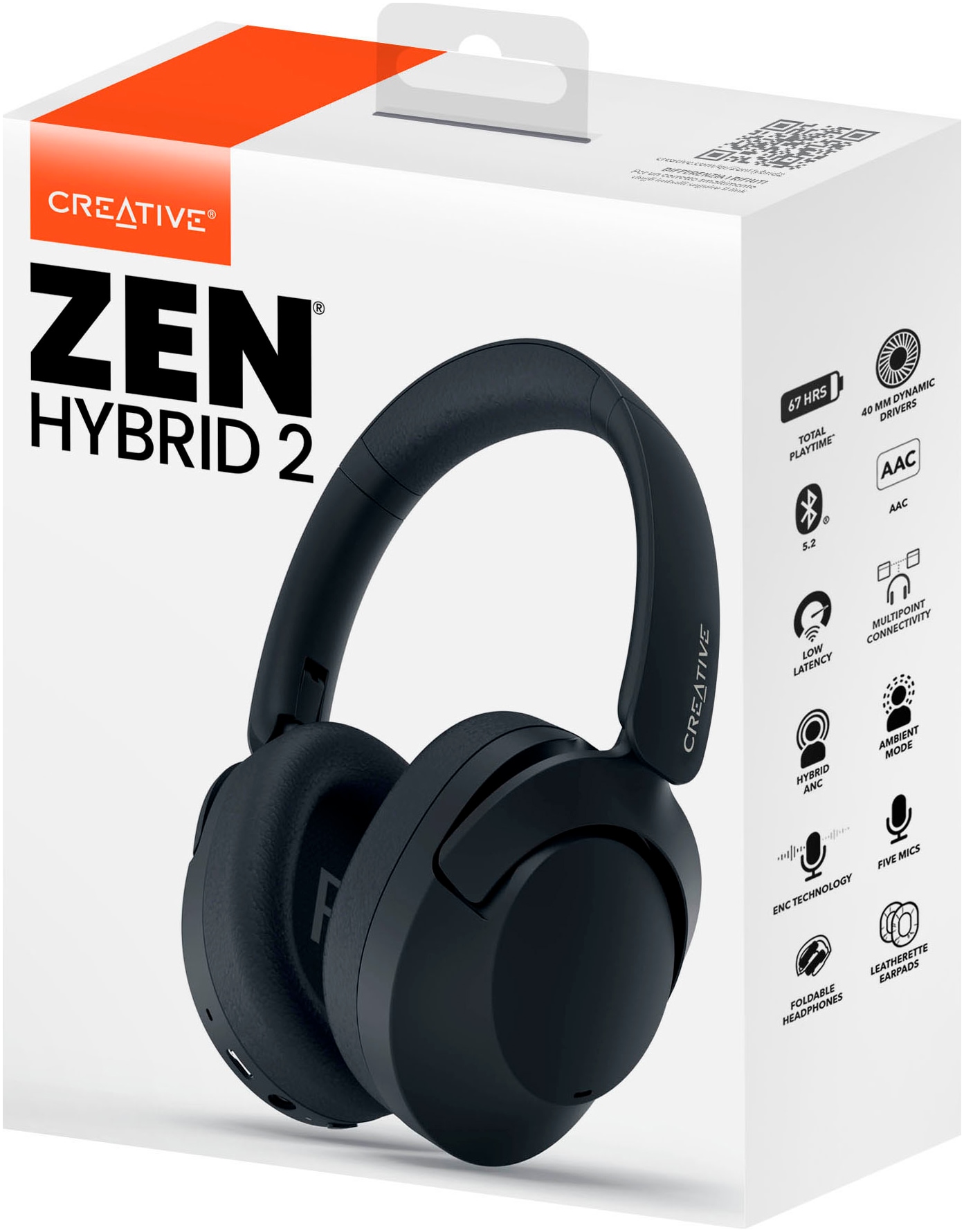 Creative Wireless-Headset »Zen Hybrid 2«
