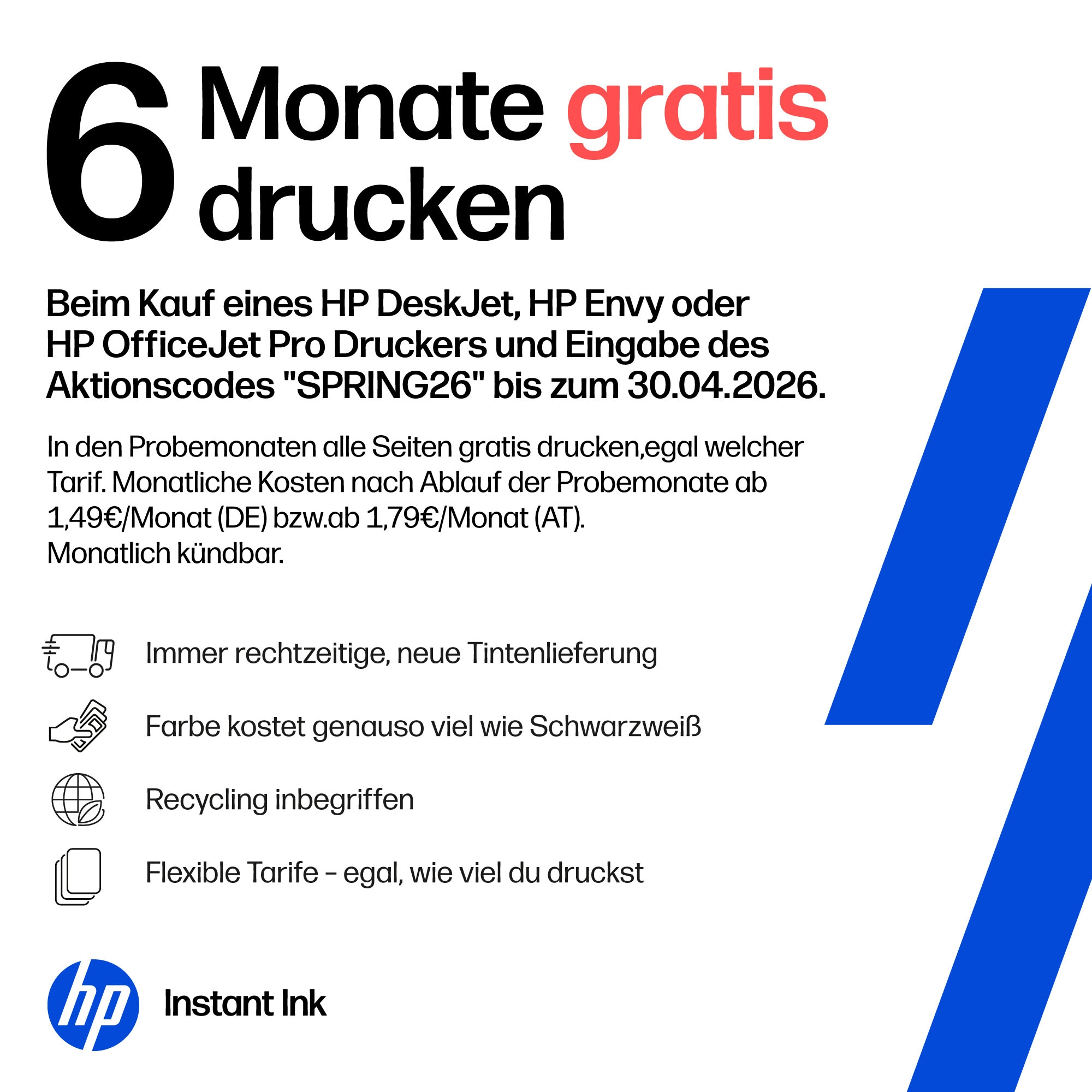 HP Multifunktionsdrucker »OfficeJet Pro 9132e« 6 Monate gratis Drucken mit HP Instant Ink inklusive