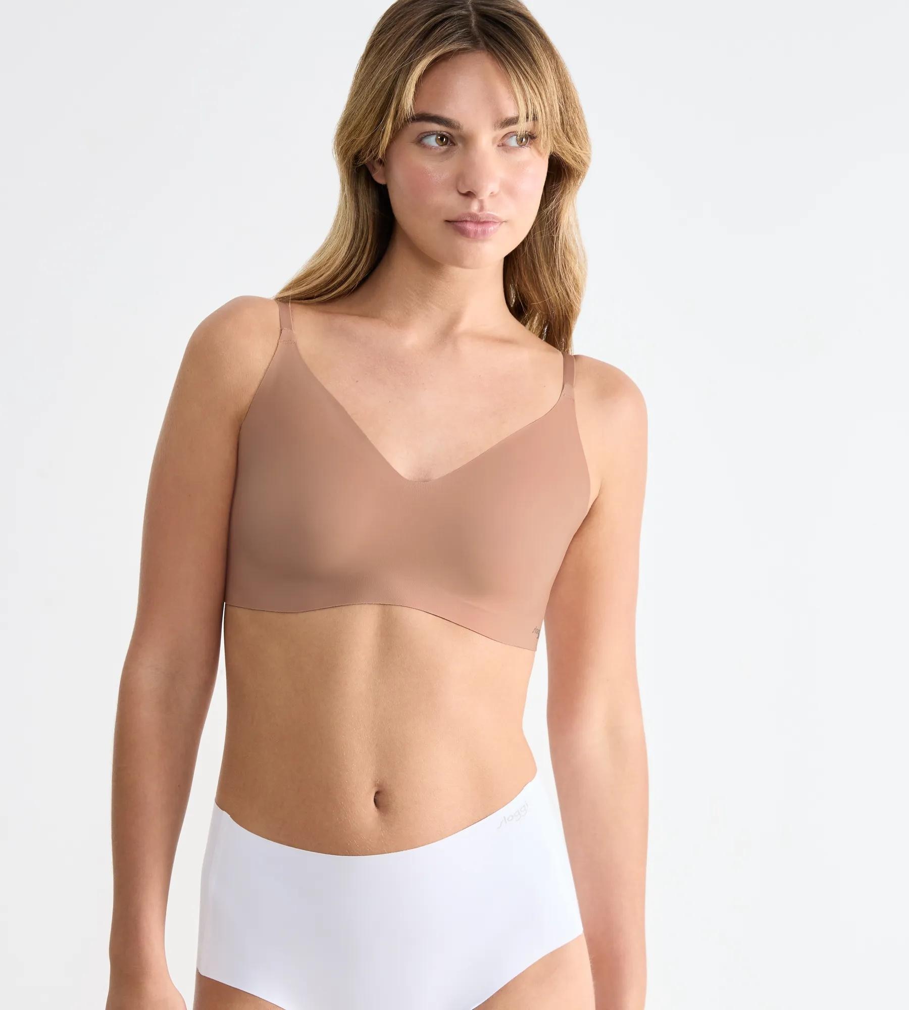 sloggi Bralette »ZERO Microfibre 2.0« nahtlos,  herausnehmbare Einlagen, mittlerer Halt, Microfaser