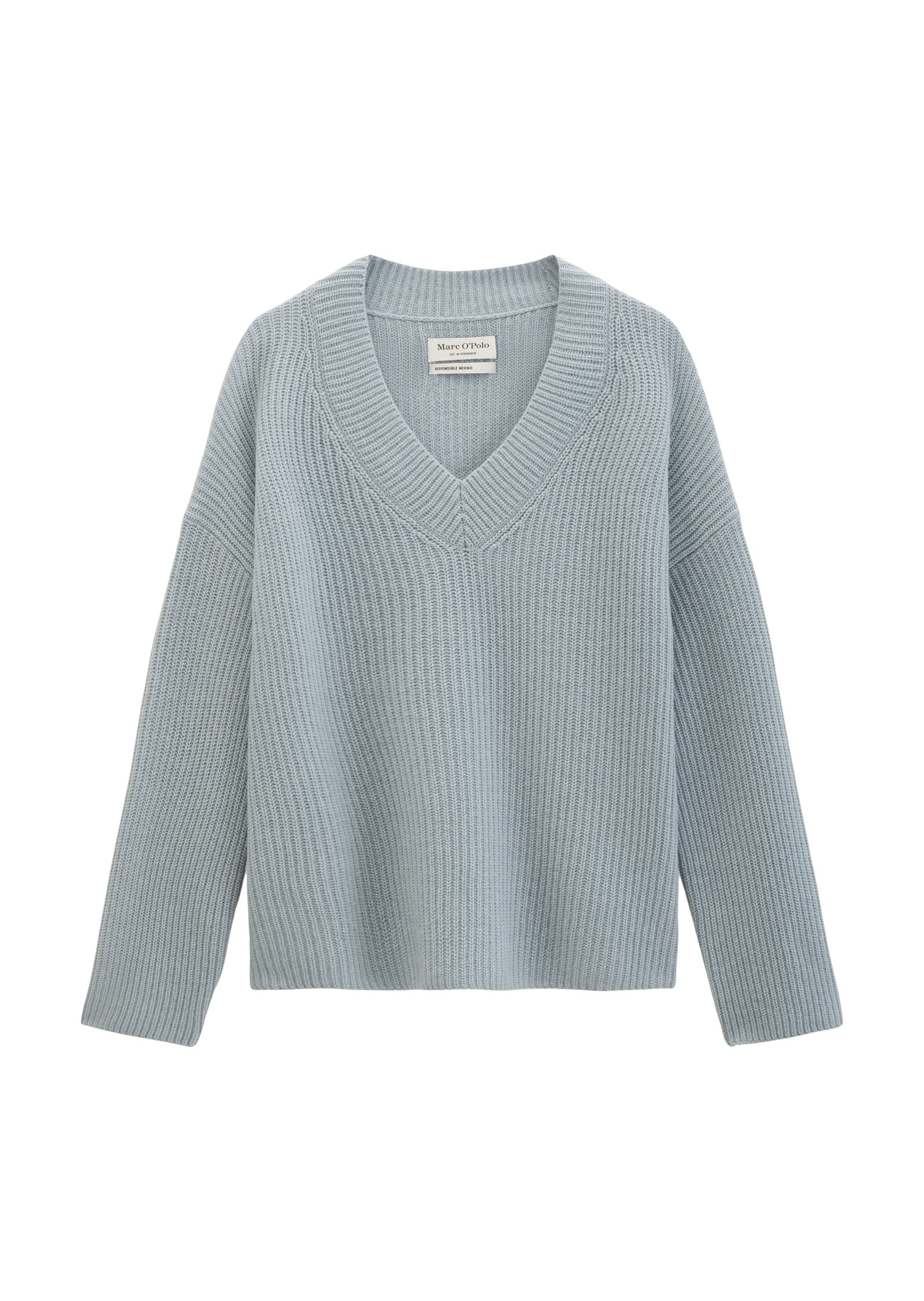 Marc O'Polo Strickpullover »aus weichem Schurwolle-Mix«