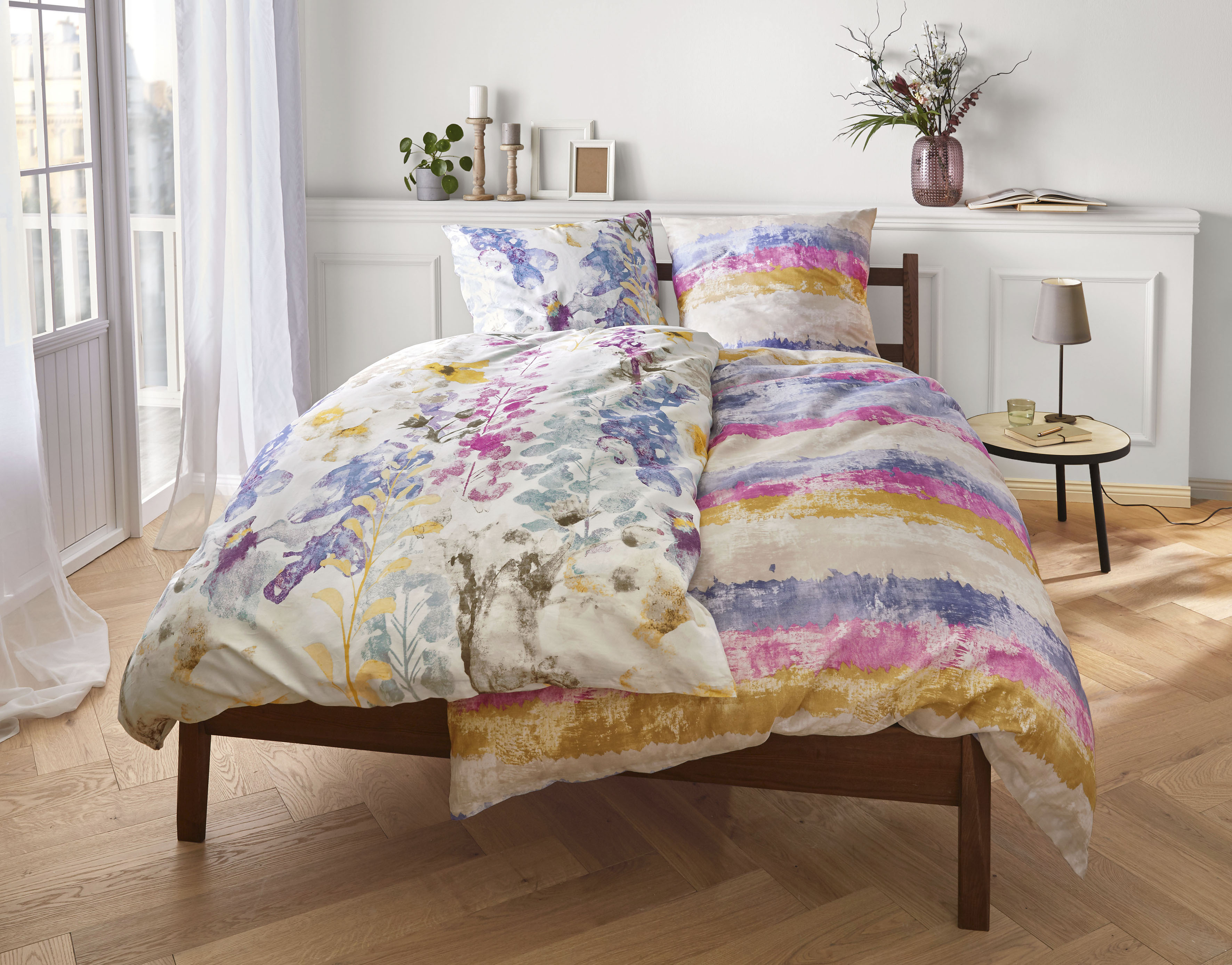 Thumbnail - Kleine Wolke Bettwäsche "Jarven" 2 Stk. mit Streifen