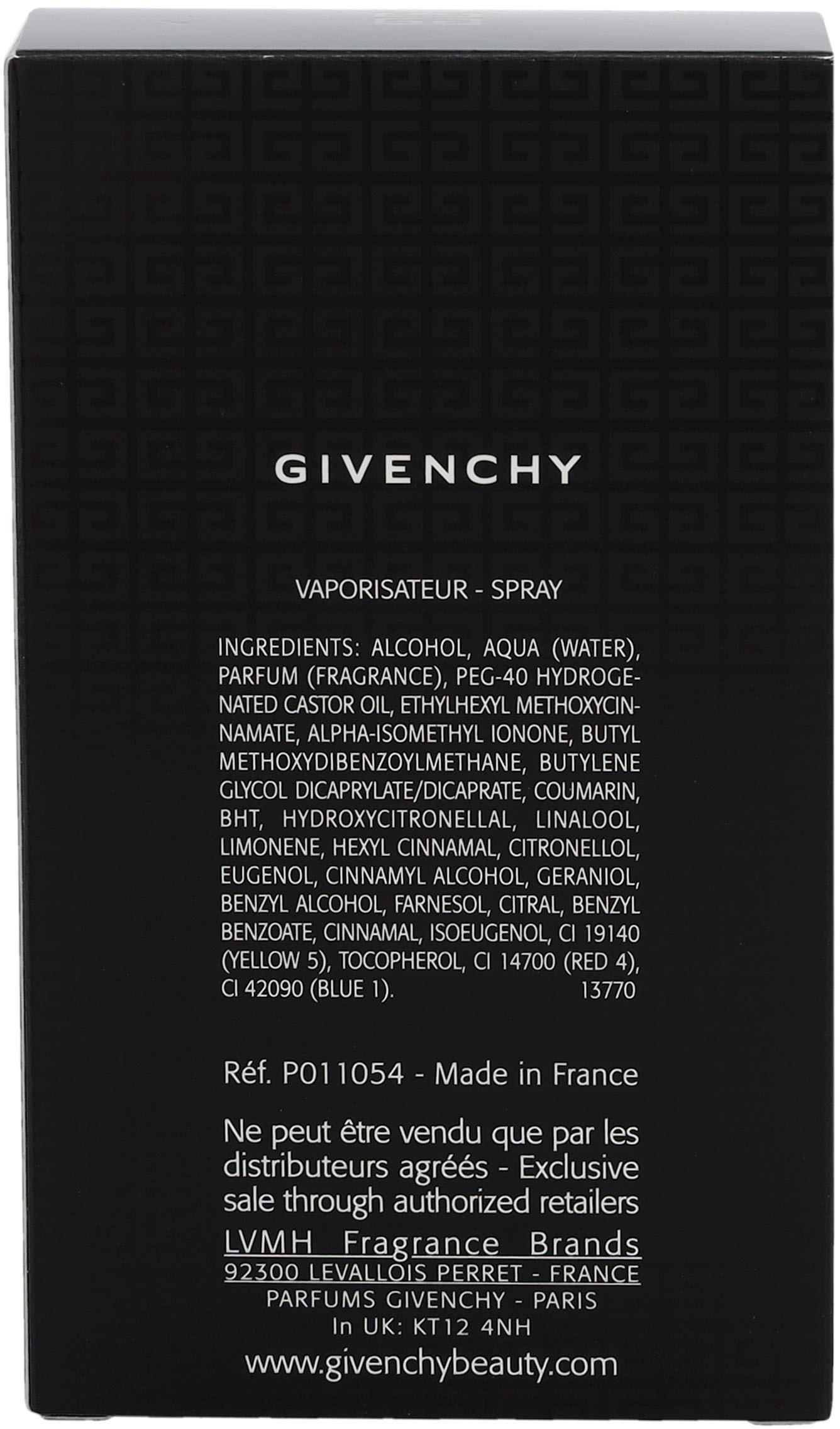 GIVENCHY Eau de Toilette »Gentleman«, Würziger Duft mit Bergamotte, Vetiver, Rose, Patchouli und Leder.