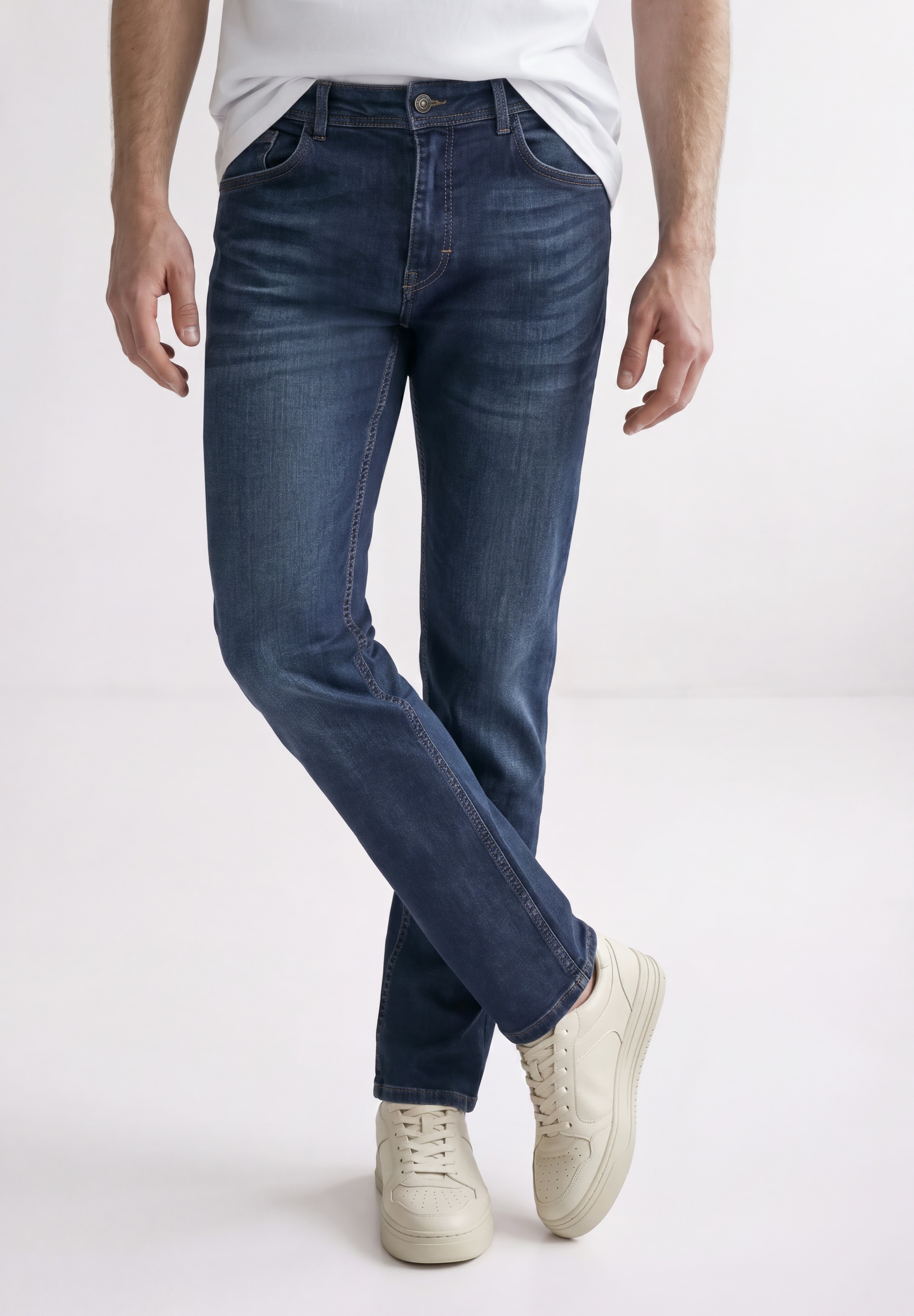 STREET ONE MEN Regular-fit-Jeans 5-Pocket-Style
