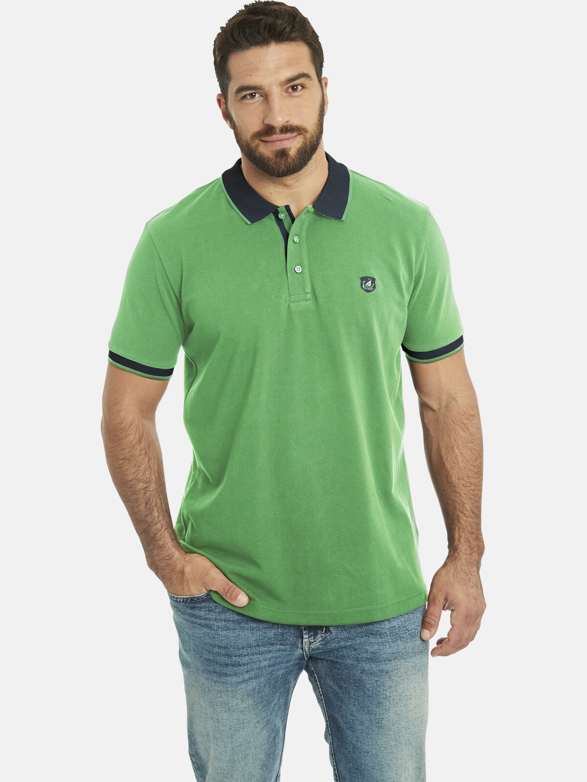 Jan Vanderstorm Poloshirt "Poloshirt LAVRANS" günstig online kaufen