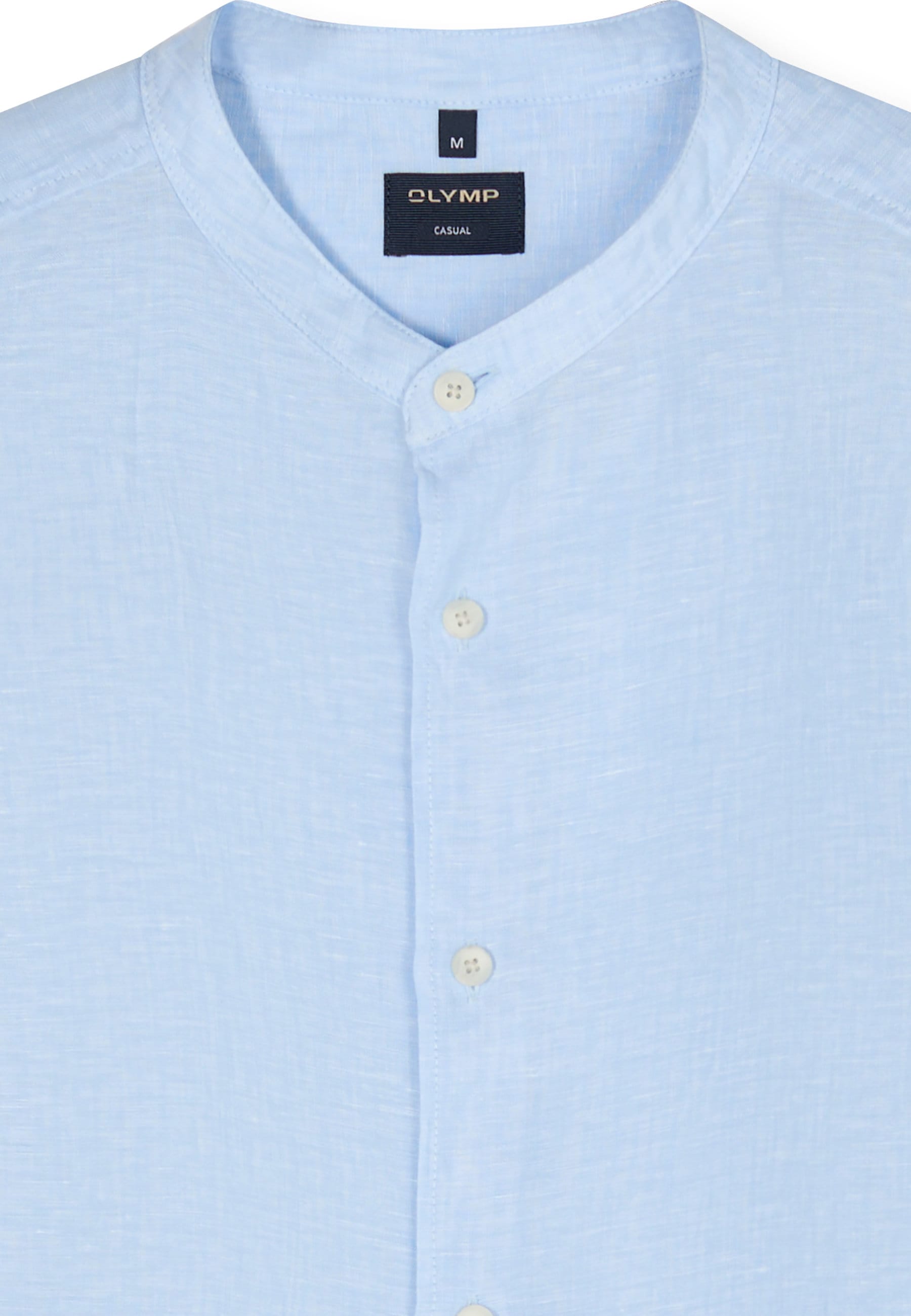 OLYMP Langarmhemd »OLYMP Casual, regular fit, Stehkragen«