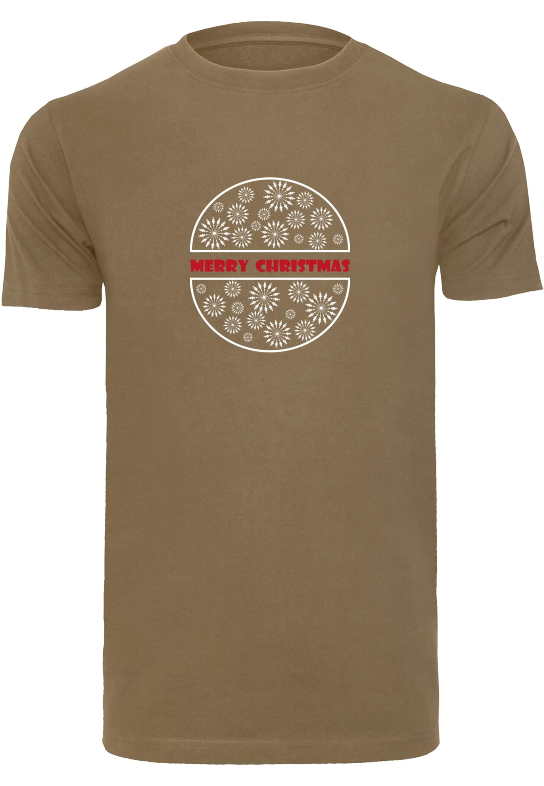 Merchcode T-Shirt "Merchcode Herren Merry Christmas T-Shirt Round Neck", (1 günstig online kaufen