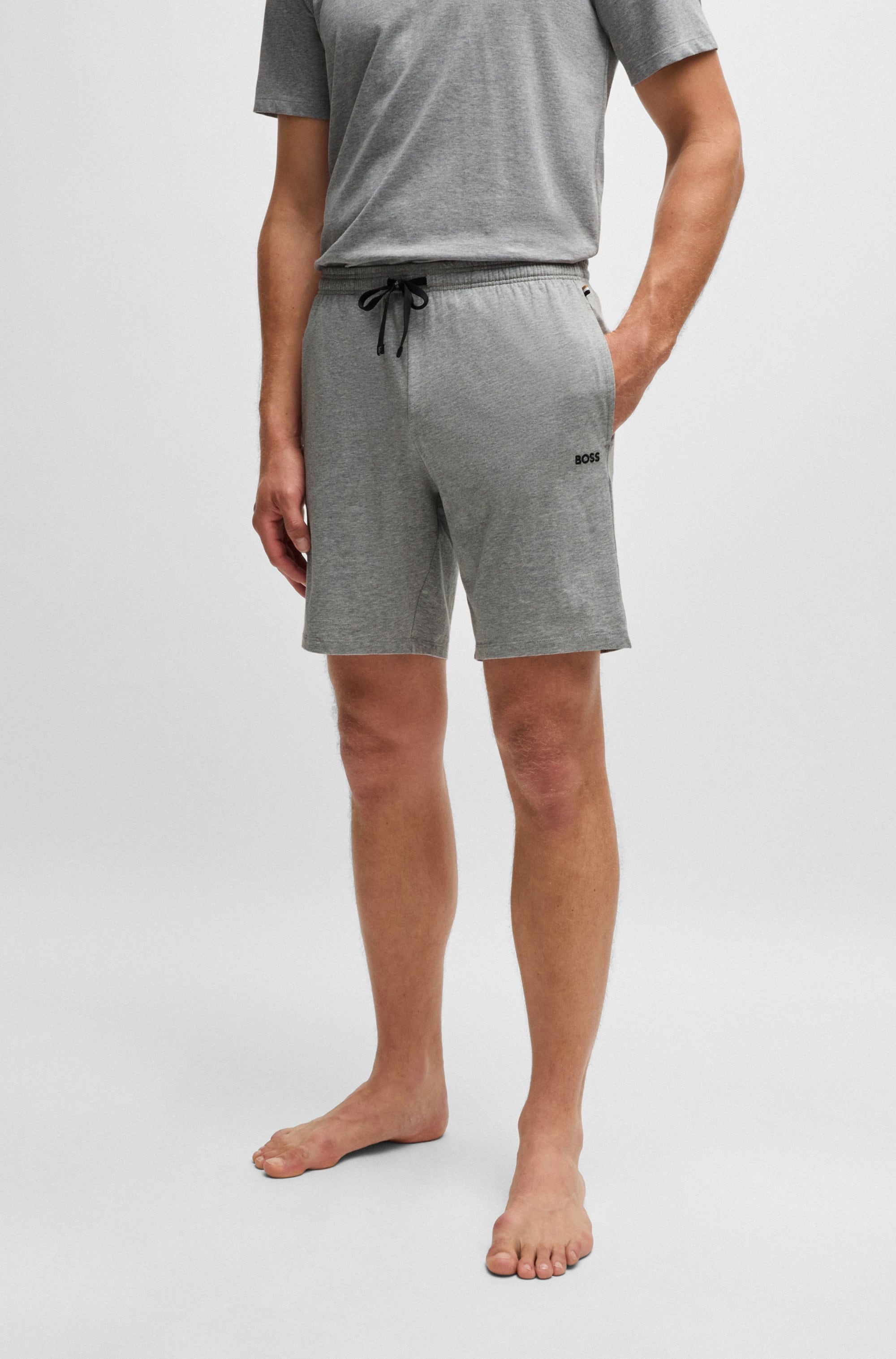 BOSS Sweatshorts "Mix&Match Short CW" mit BOSS Logo günstig online kaufen