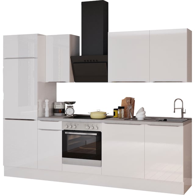 OPTIFIT Küchenzeile »Aken«, mit E-Geräten, Breite 270 cm bestellen | BAUR