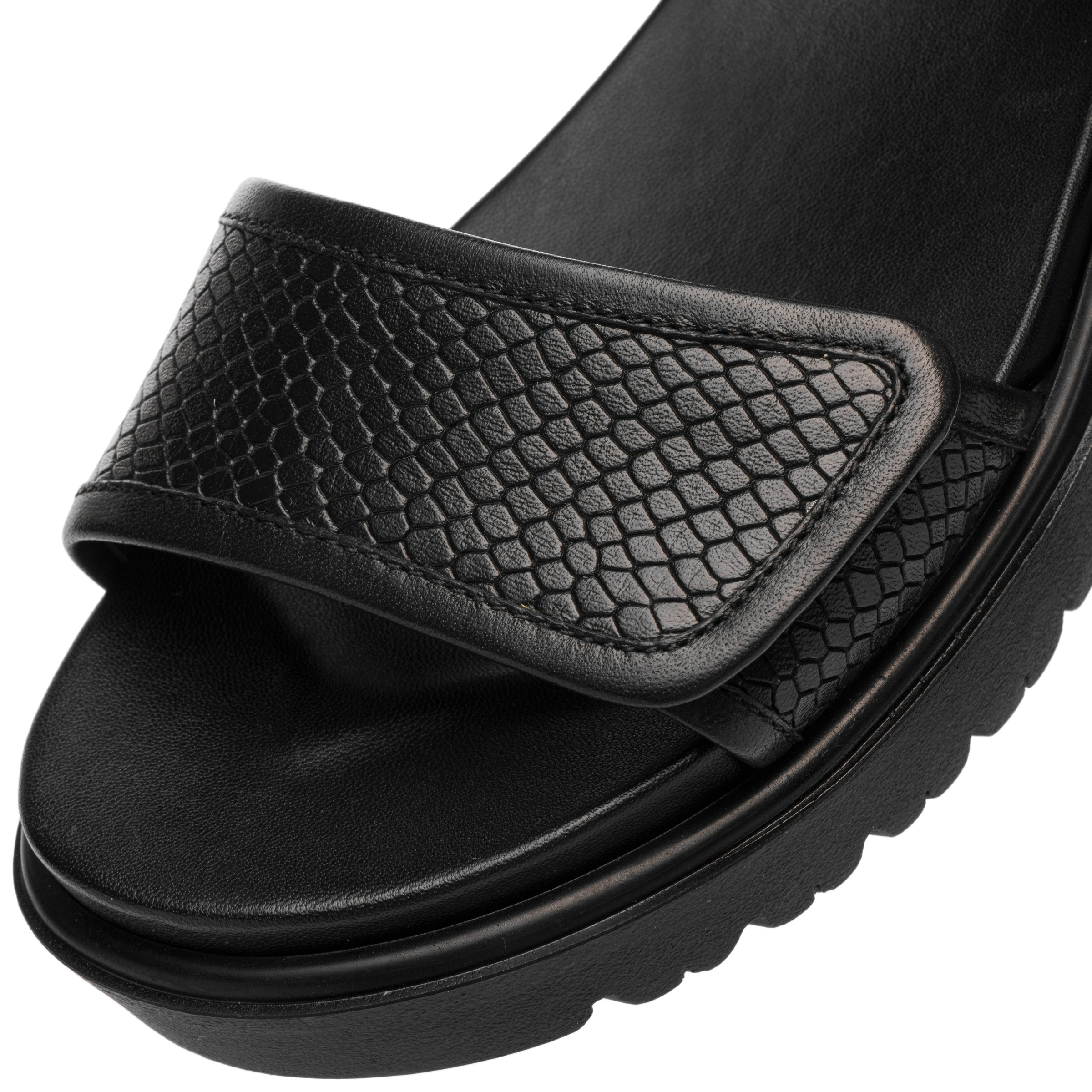 ARA Bilbao Women's Wedge Sandal Black Size 38 2