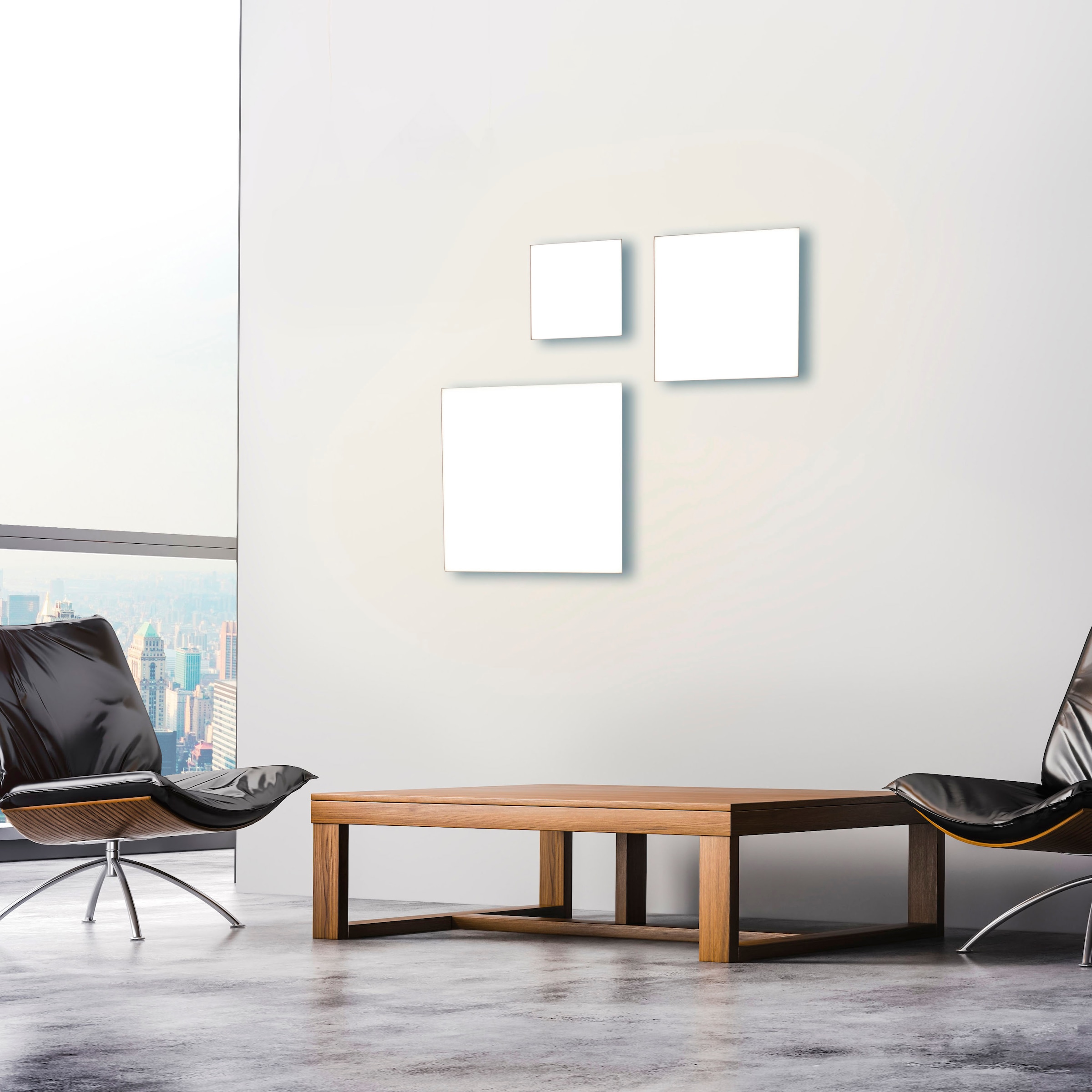 JUST LIGHT LED Deckenleuchte »CANVAS«, 1 flammig, Leuchtmittel LED-Board | LED wechselbar, dimmbar über IR-Fernbed.; CCT-Farbtemperaturwechsel; Memoryfunktion