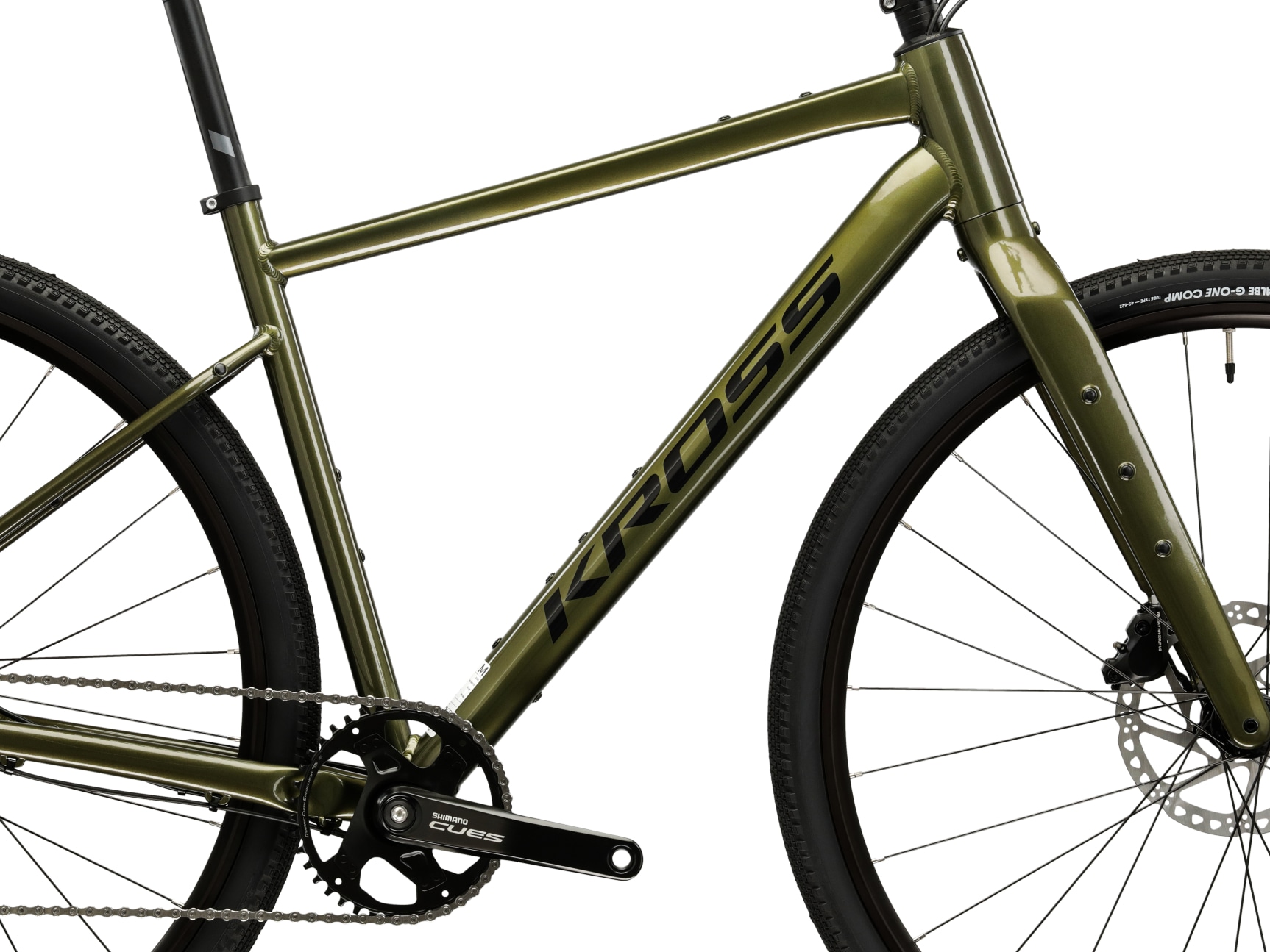 Kross Gravelbike »Esker 1.0 28" braun 18 Gänge Gabel aus Carbon 2026« 18 Gang Kettenschaltung Carbon aus Gabel