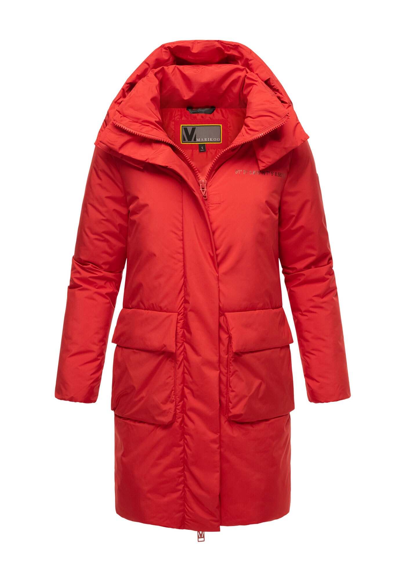 Marikoo Winterjacke »Nanami«, mit großer Kapuze