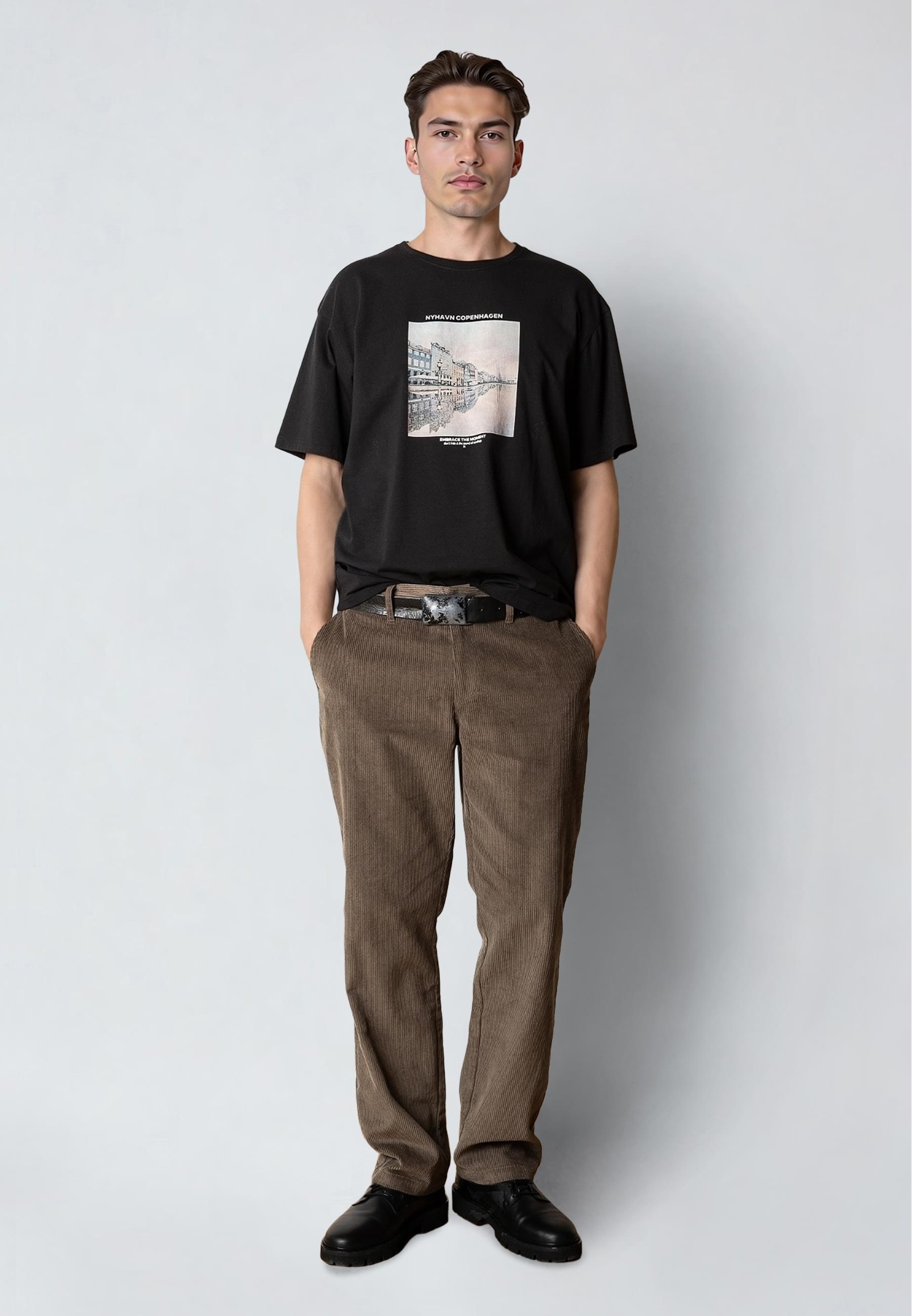 Clean Cut Copenhagen T-Shirt »Clean Cut Copenhagen Rainy Copenhagen Organic T-Shirt«, (1 tlg.)