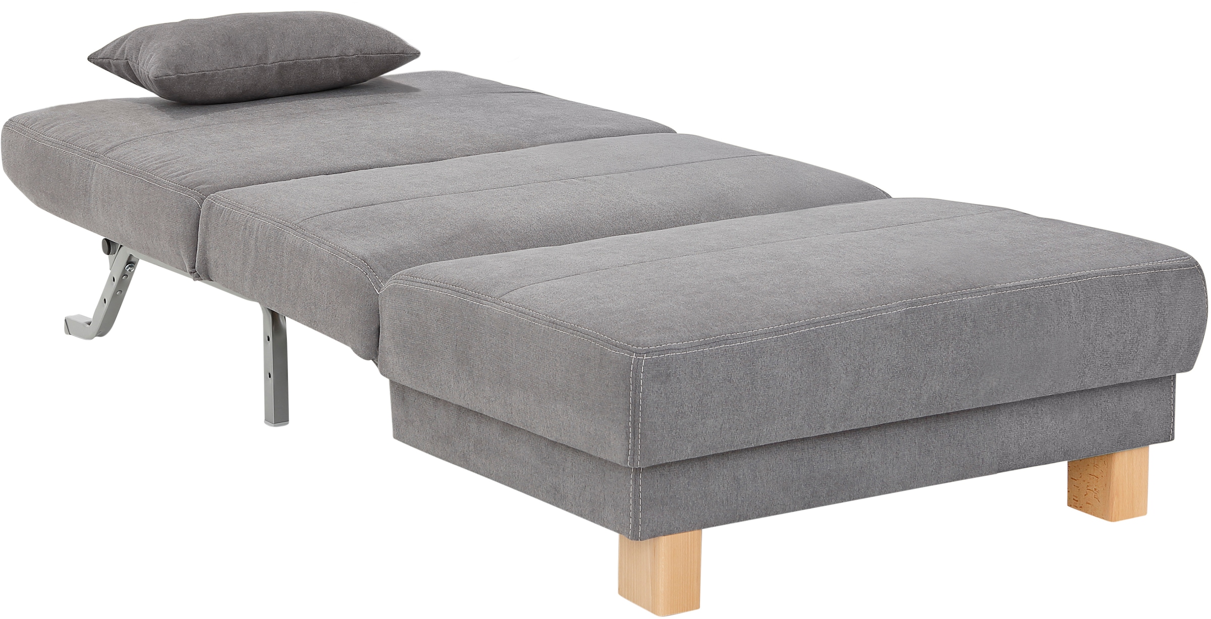 Home affaire Schlafsofa »Gina«, vom Sofa zum Bett mit einem Handgriff, in 4 Breiten, Nierenkissen