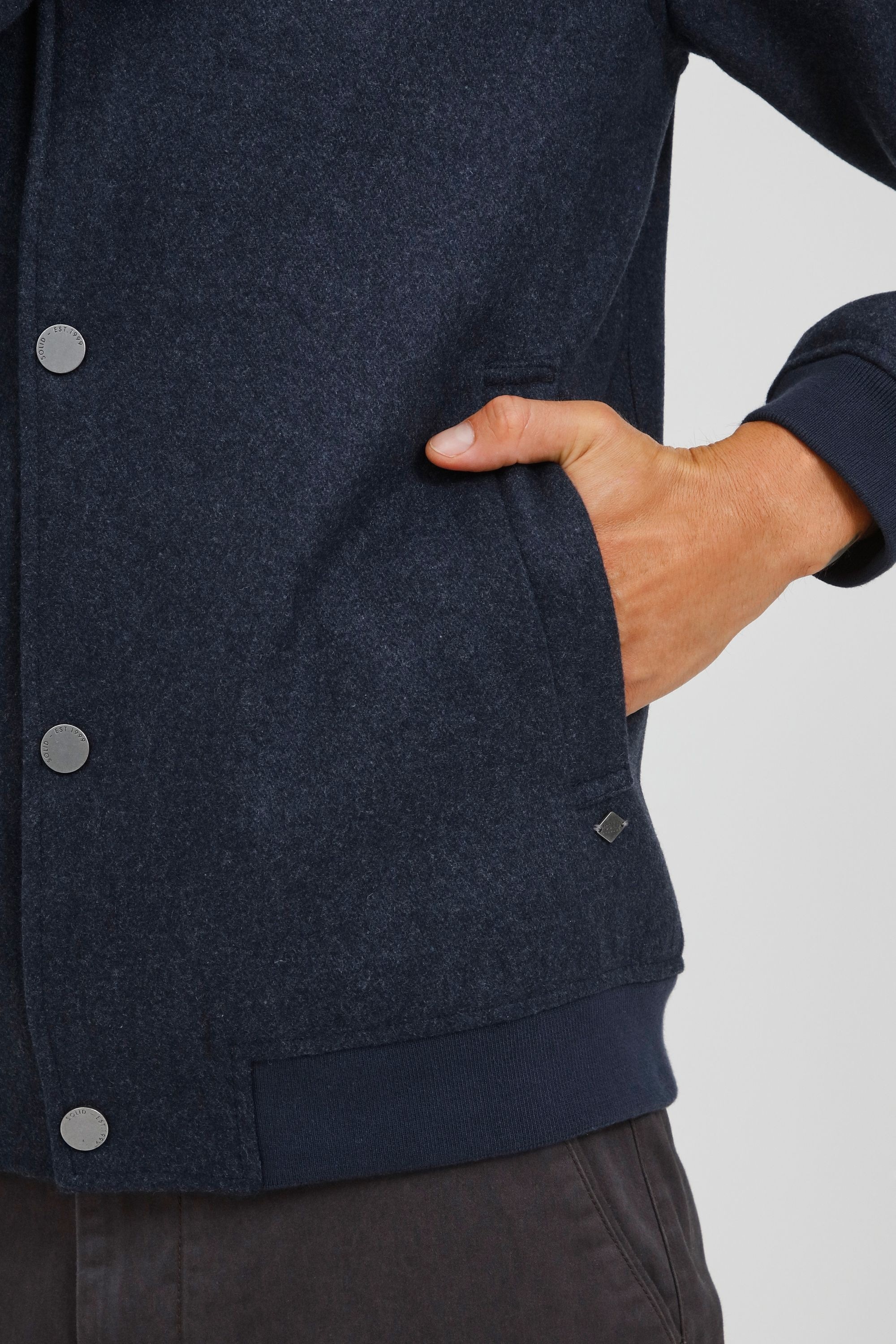 !Solid Kurzjacke »Kurzjacke SDLio«, ohne Kapuze