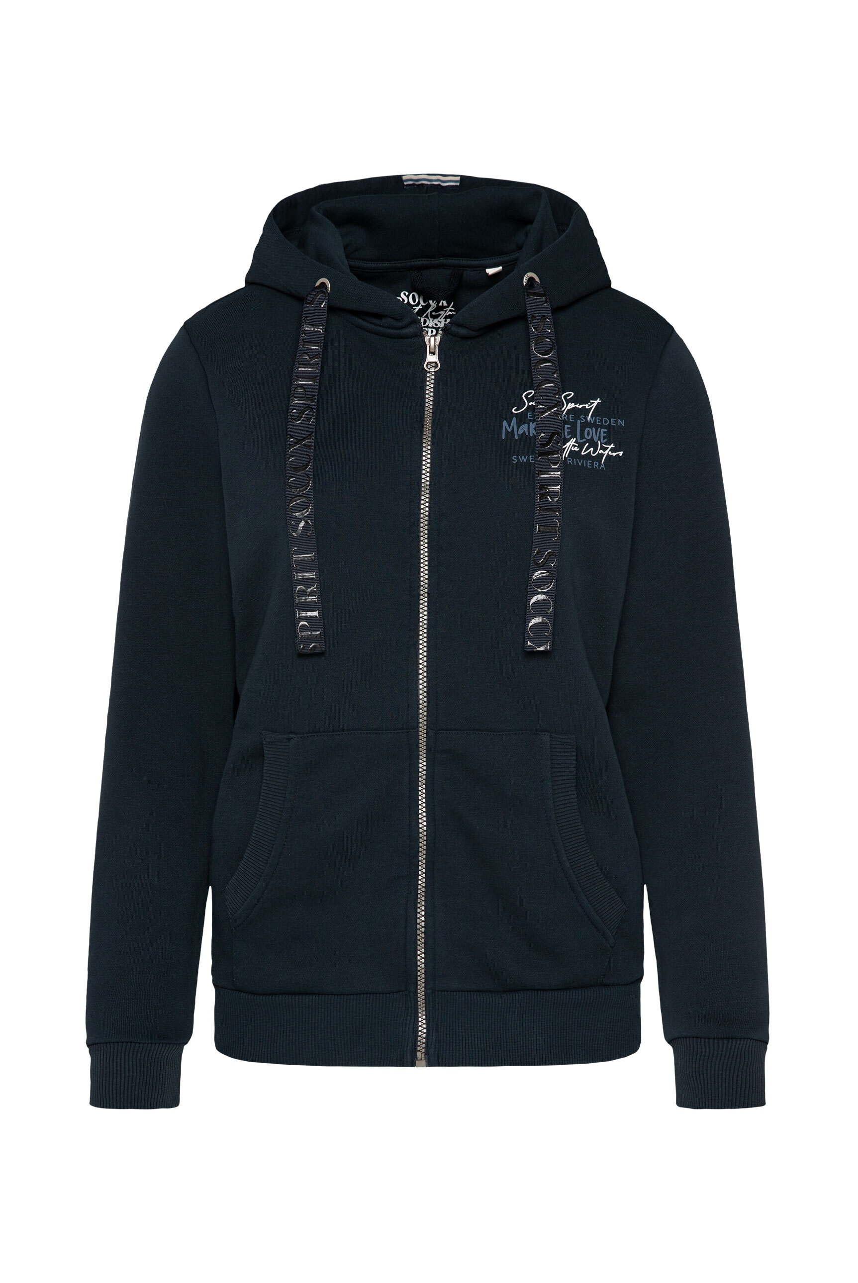 SOCCX Kapuzensweatjacke, mit Baumwolle