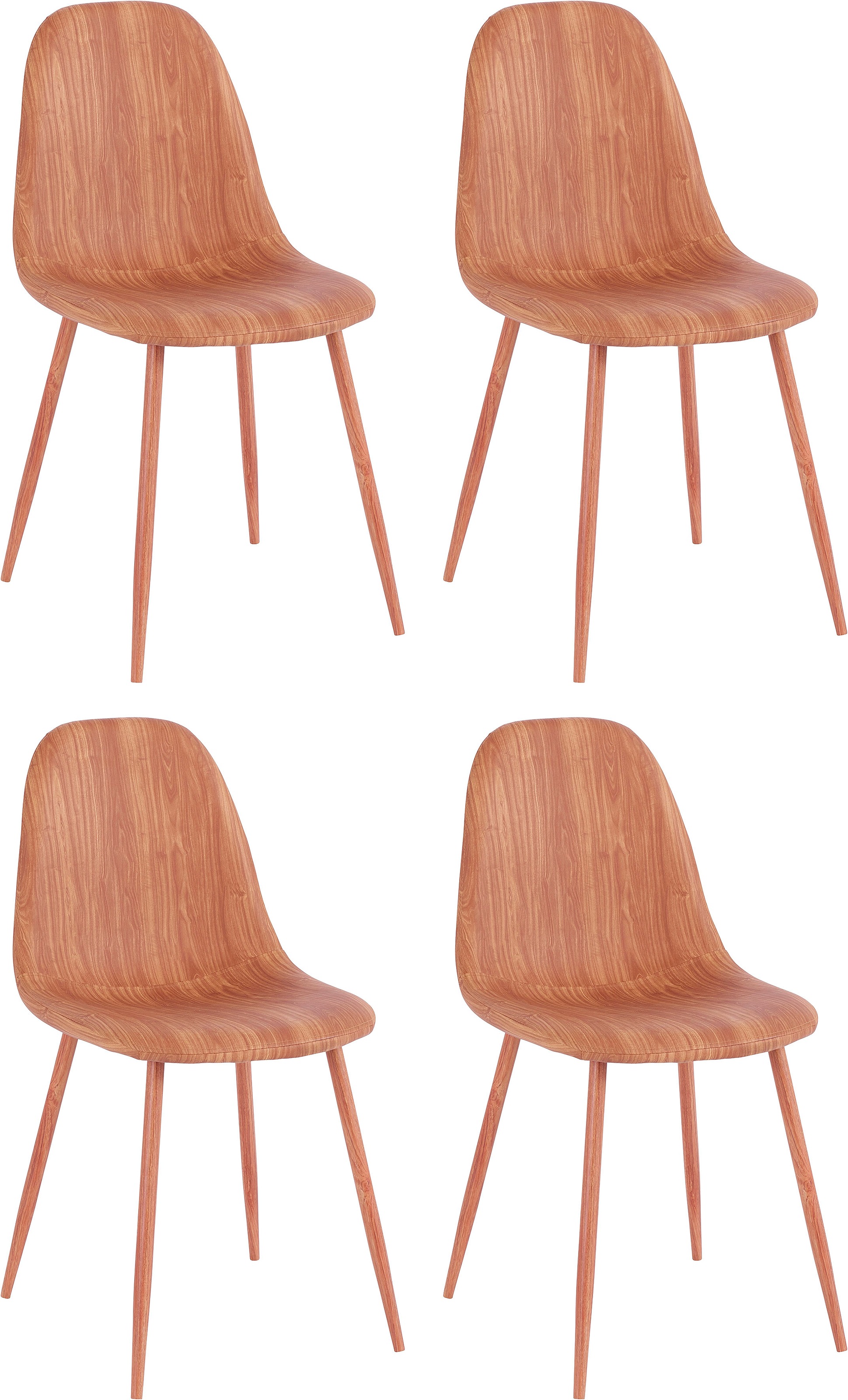 OTTO home Esszimmerstuhl "Blackburn" () aus Kunstleder und Metallbeinen, in günstig online kaufen