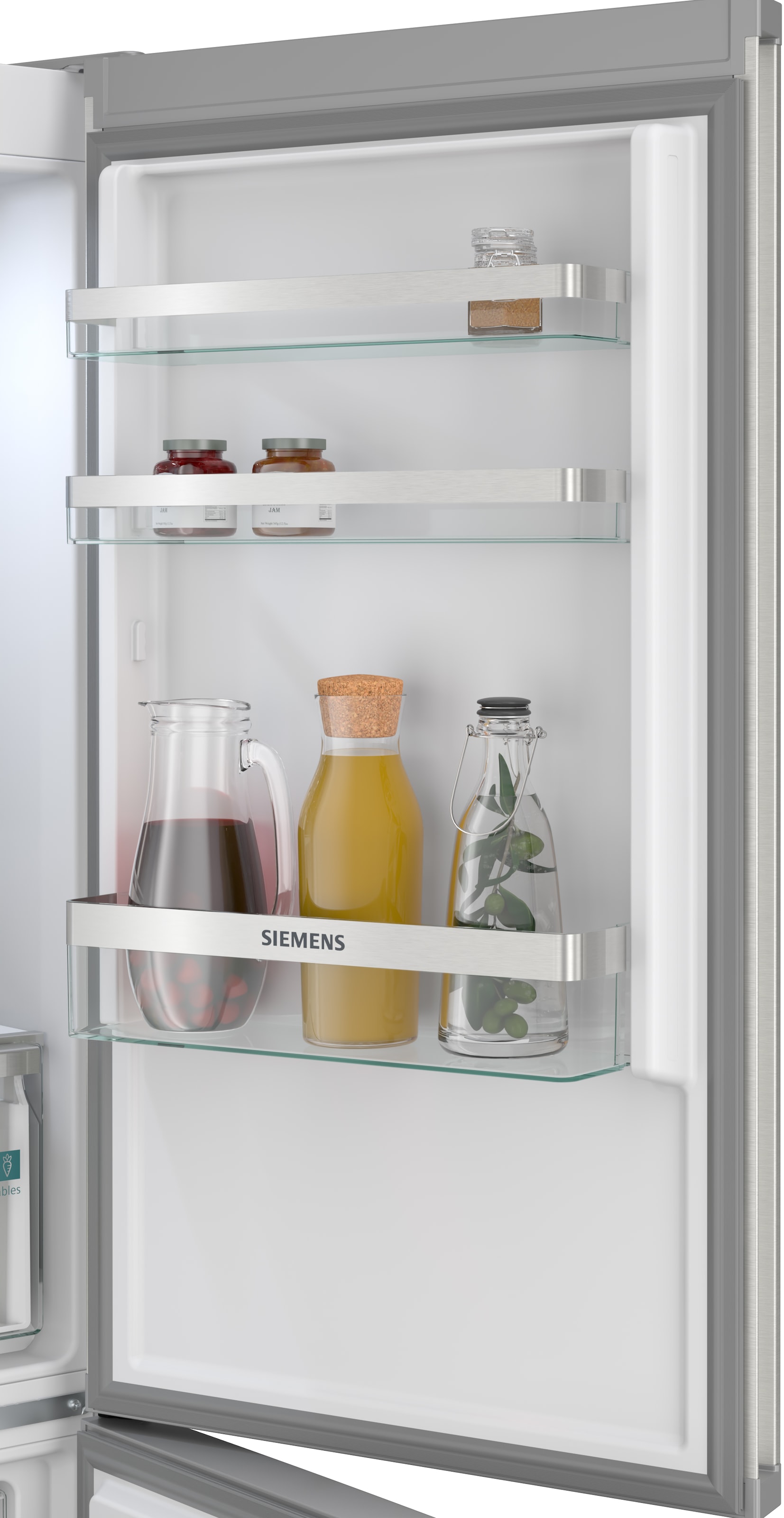 SIEMENS Kühl-/Gefrierkombination iQ300 »KG36NVIBG« 186 cm hoch 60 cm breit