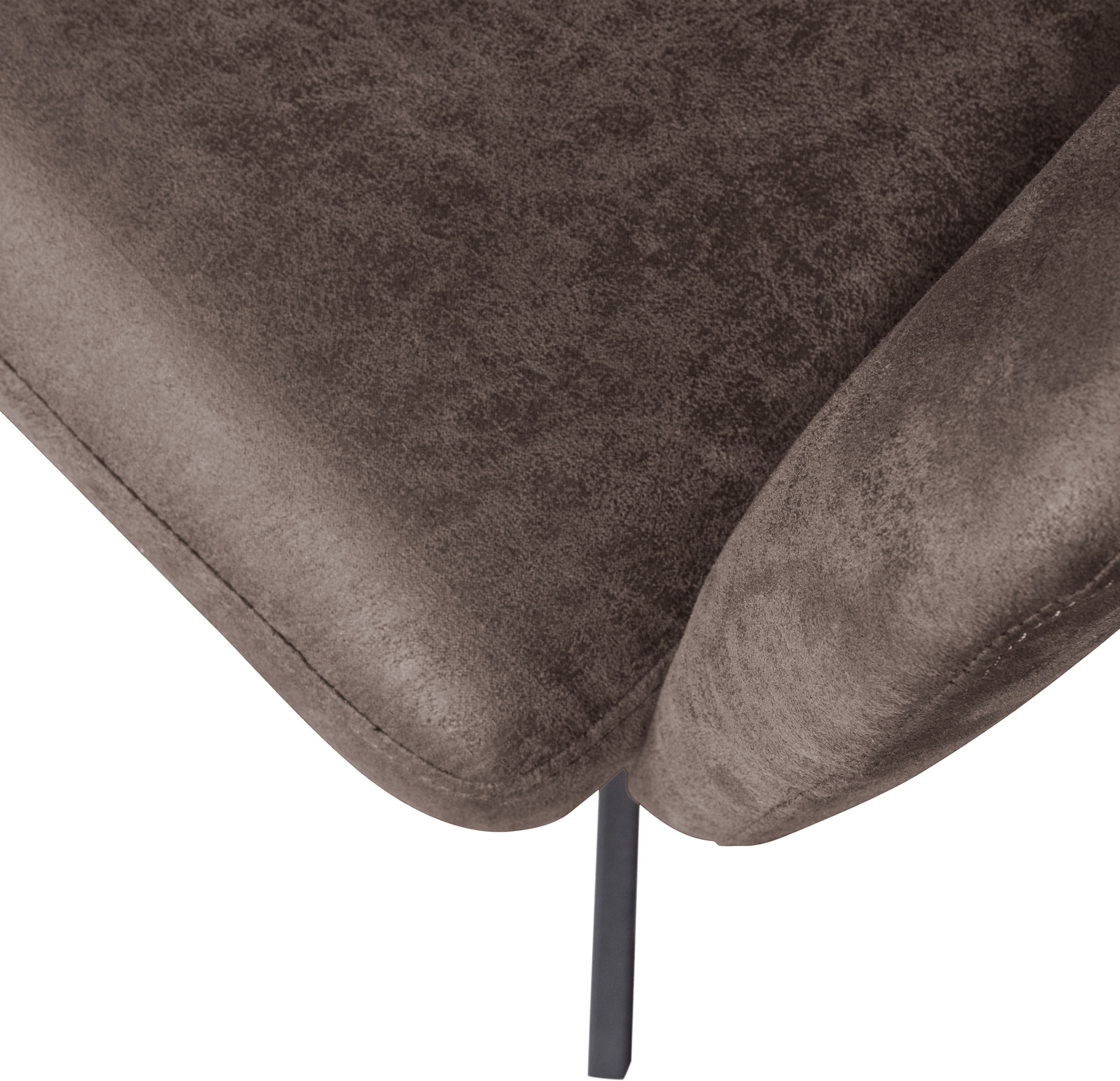 WOOOD Esszimmerstuhl »Fenne aus Kunstleder mit Drehgestell aus Metall H 80 x B 58 cm« (Set) 2 Stk.(Set, 2 St) Hohe Verschleißfestigkeit, Breite 58 cm