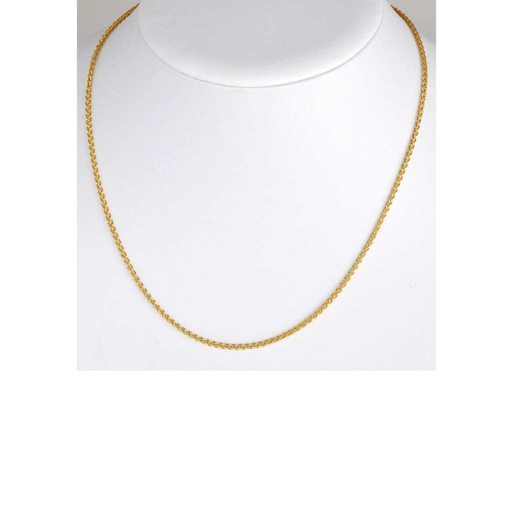 Firetti Collier »Schmuck Geschenk Gold 585 Halsschmuck Halskette Goldkette Zopfkette«