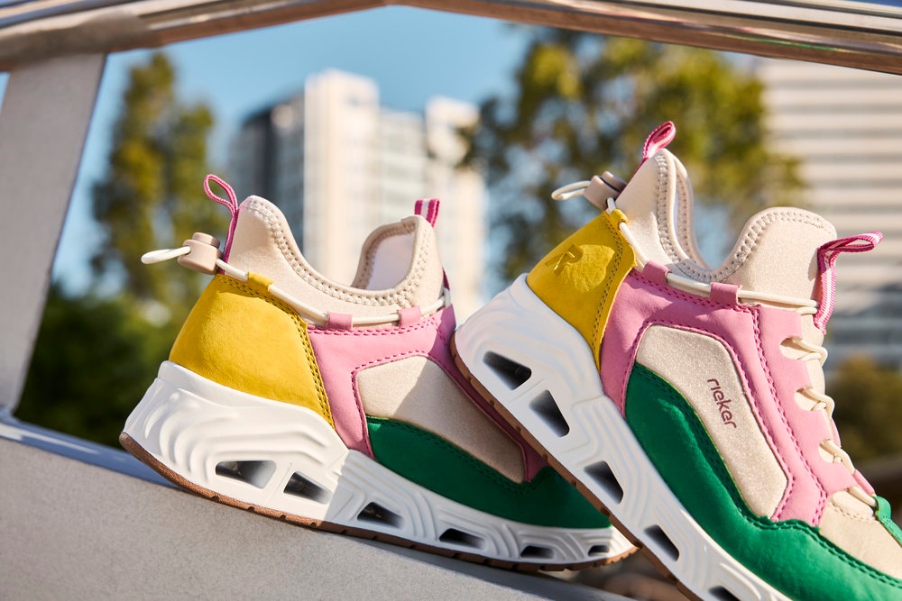 RIEKER Sport Slip-On Sneaker High Top Sneaker, Schlupfschuh mit Schnellvers günstig online kaufen