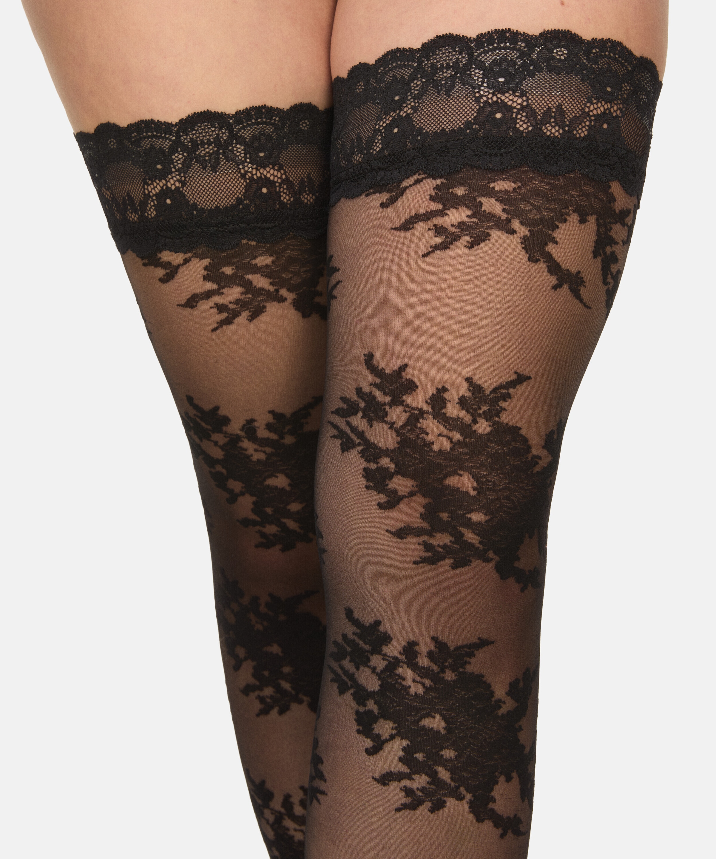 Hunkemöller Bodystocking »Stay Ups 15 Denier Lace«