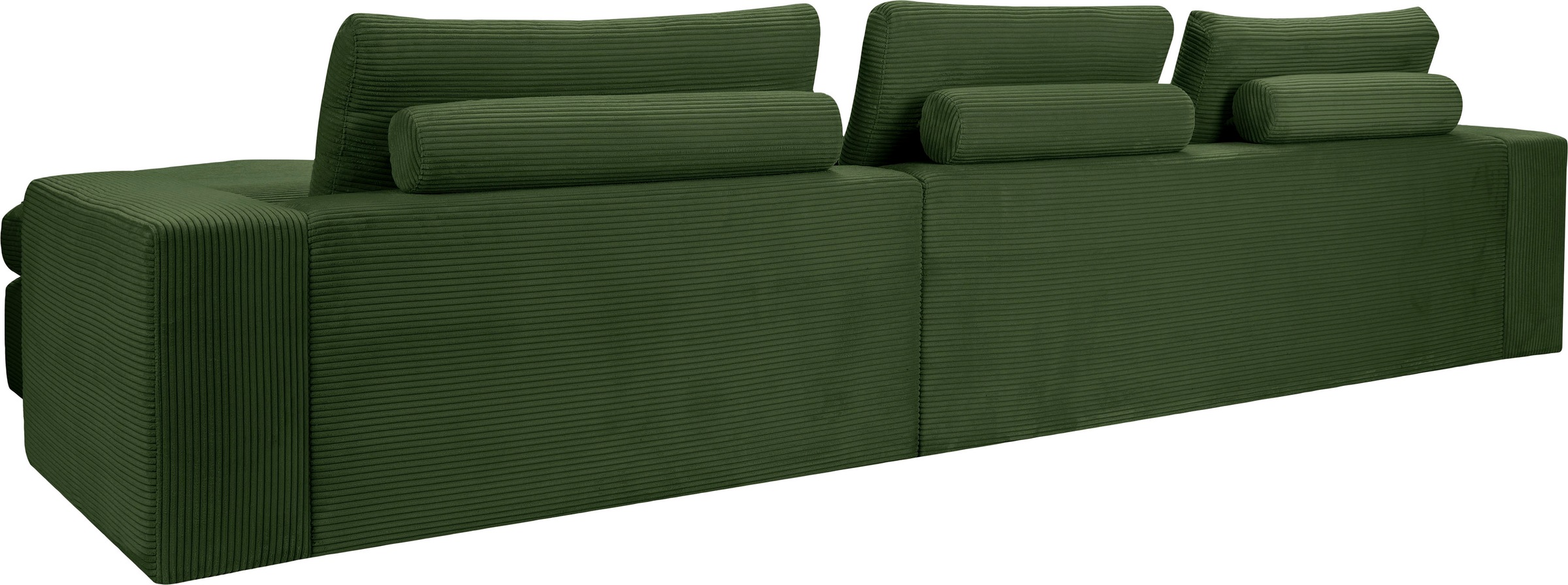 alina Ecksofa »Sandy«, mit Recamiere, in modernem Cordstoff