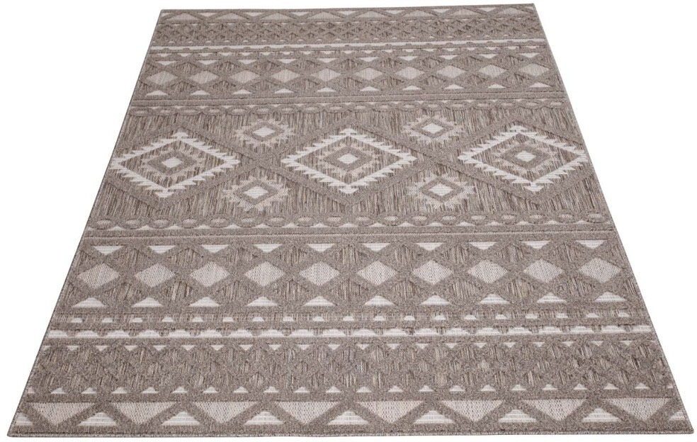 Carpet City Teppich "In-& Outdoorteppich Santorini 435, 3D-Effekt, Boho-Loo günstig online kaufen
