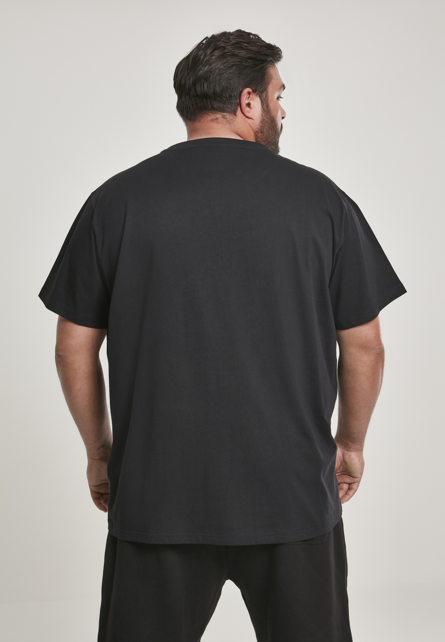 URBAN CLASSICS T-Shirt »Urban Classics T-Shirt Check Panel Tee«, (1 tlg.)