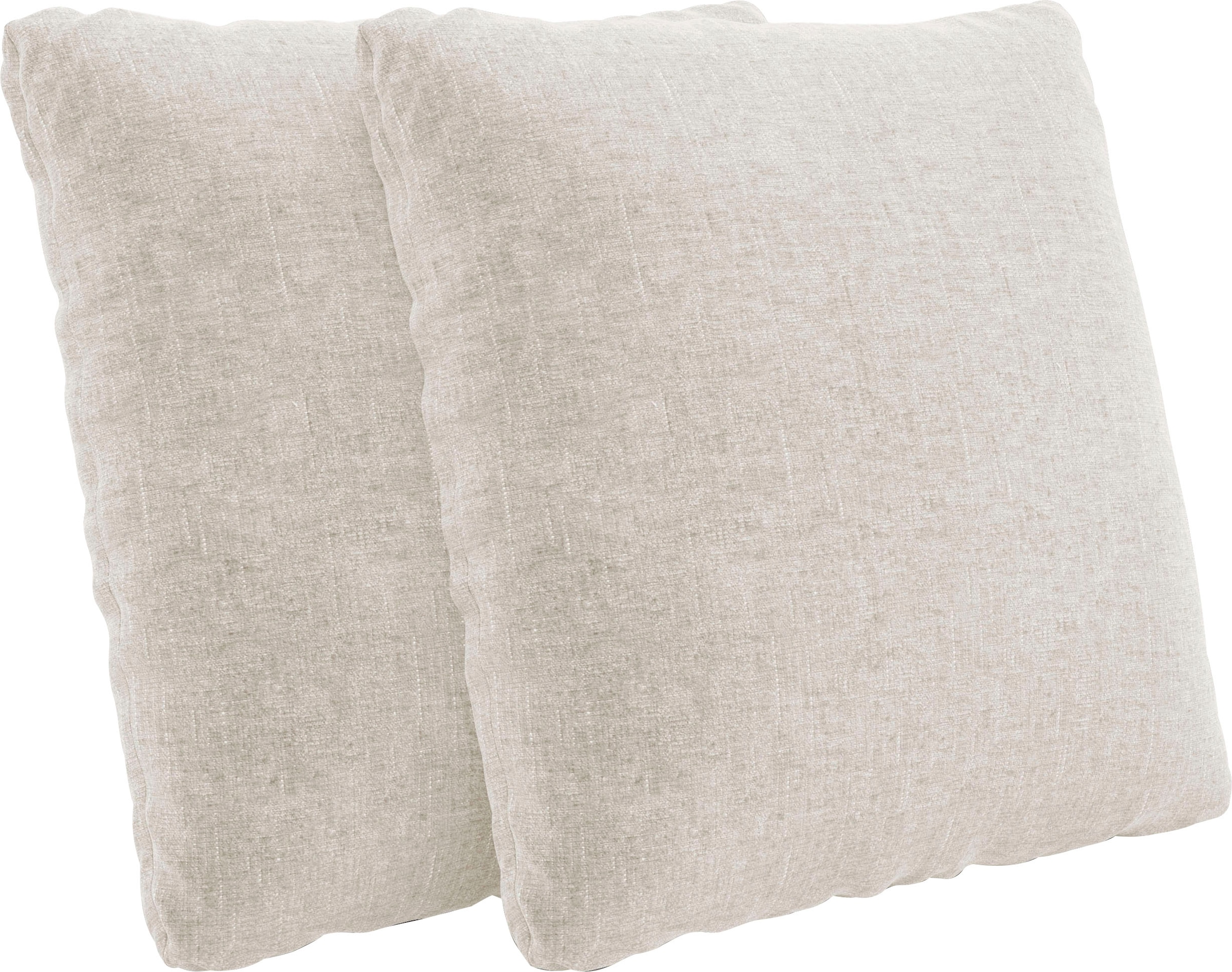 Sofakissen SIT & MORE "Morris Jubi, B: 45 cm", beige (creme), B:45cm H:45cm T:12cm, 100% Polyester, Polsterauflagen, Sofakissen, Set: 2 Stück, passend zur Serie