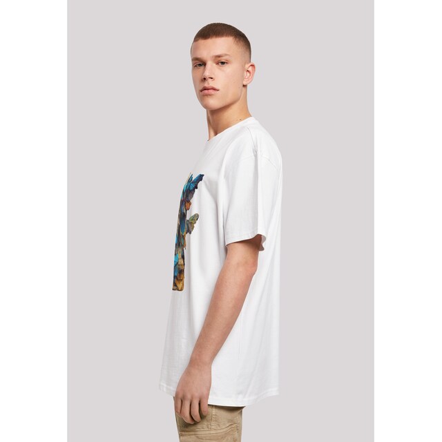 F4NT4STIC T-Shirt »Schmetterling Skull OVERSIZE TEE«, Print ▷ bestellen |  BAUR