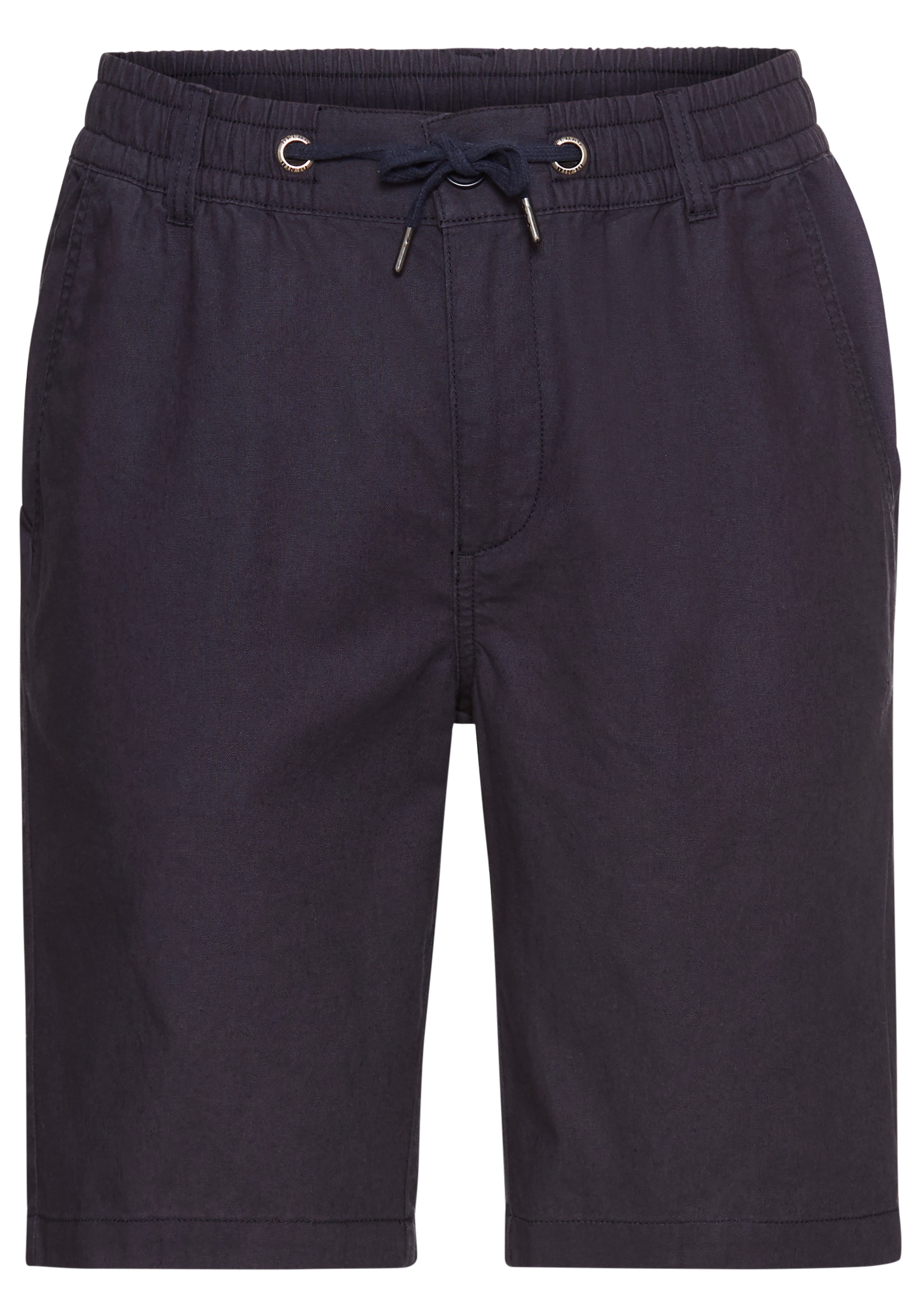 DELMAO Bermudas »aus Leinen«, Lässige Bermudas