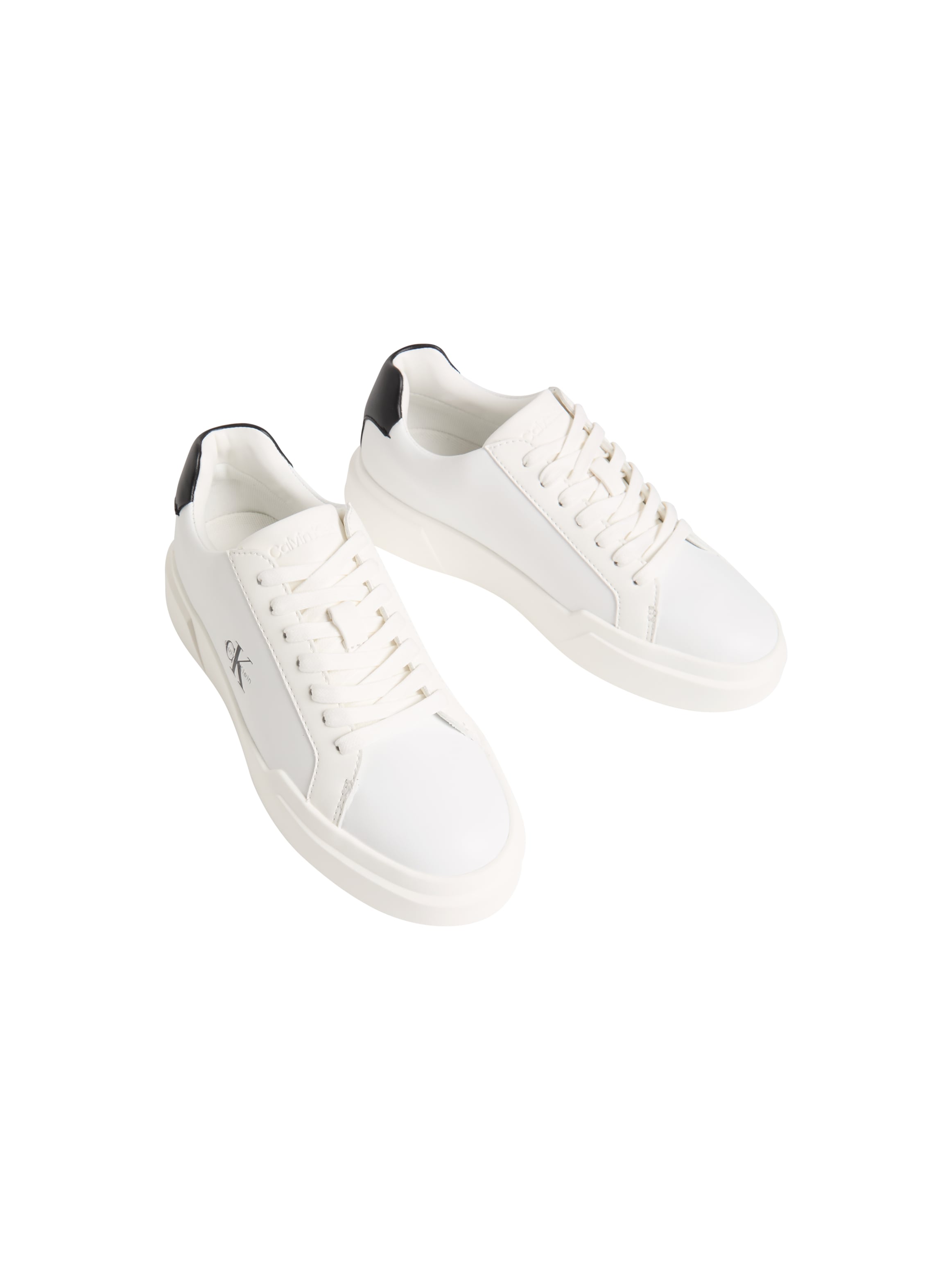 Calvin Klein Jeans Plateausneaker "CHUNKY CUPSOLE LACEUP LTH" Schnürschuh, Halbschuh mit CK-Logoprägung