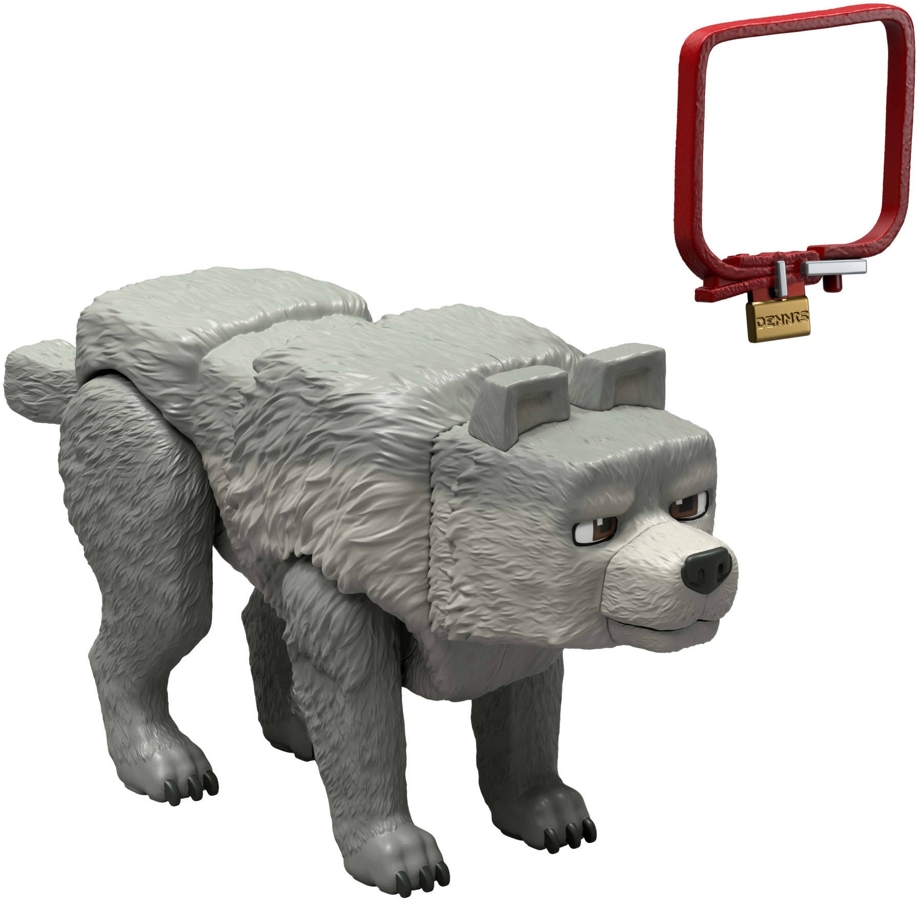 Mattel® Actionfigur »Minecraft Dennis der Wolf«, (Set)