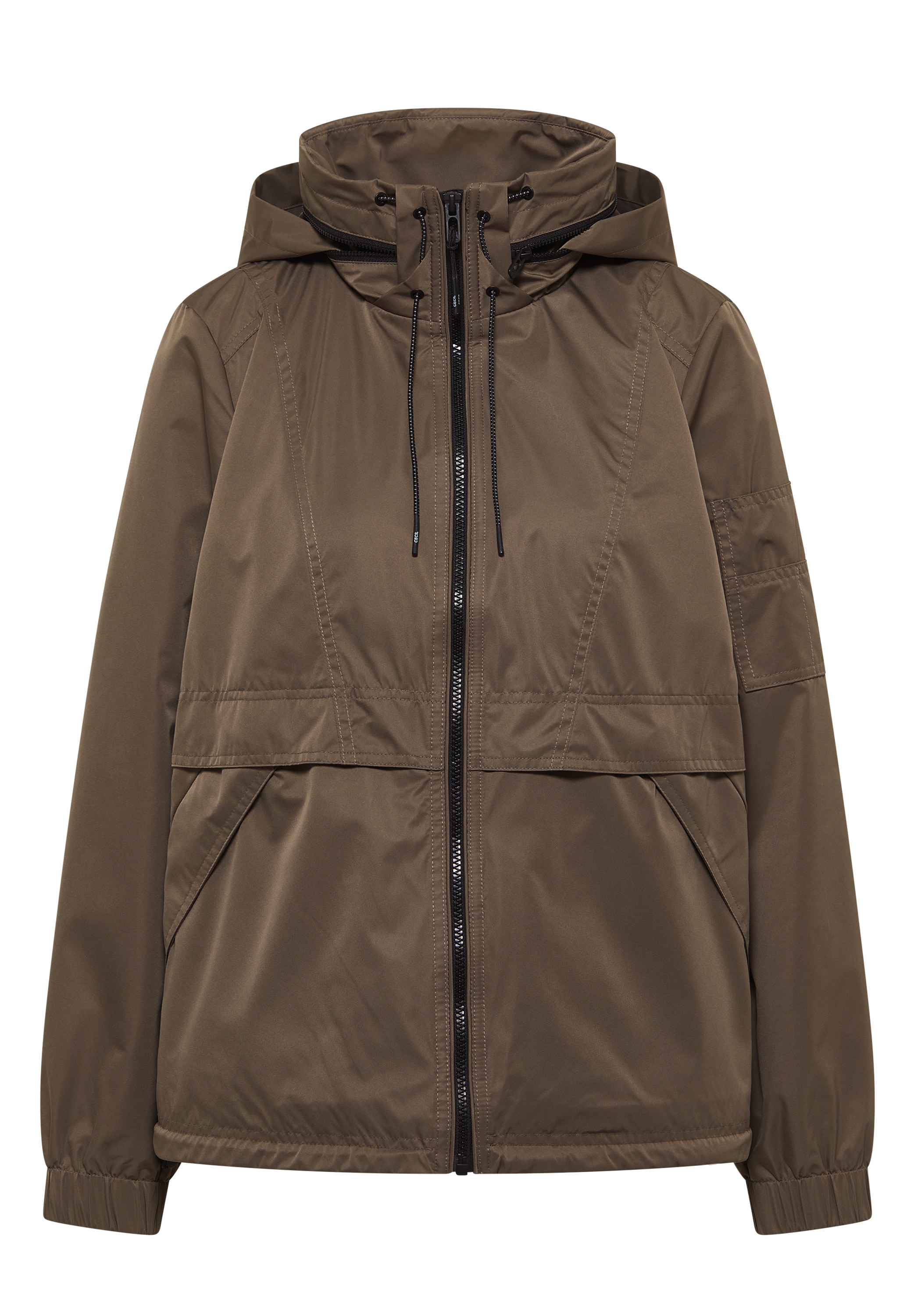 Cecil Windbreaker ohne Kapuze mit Stehkragen