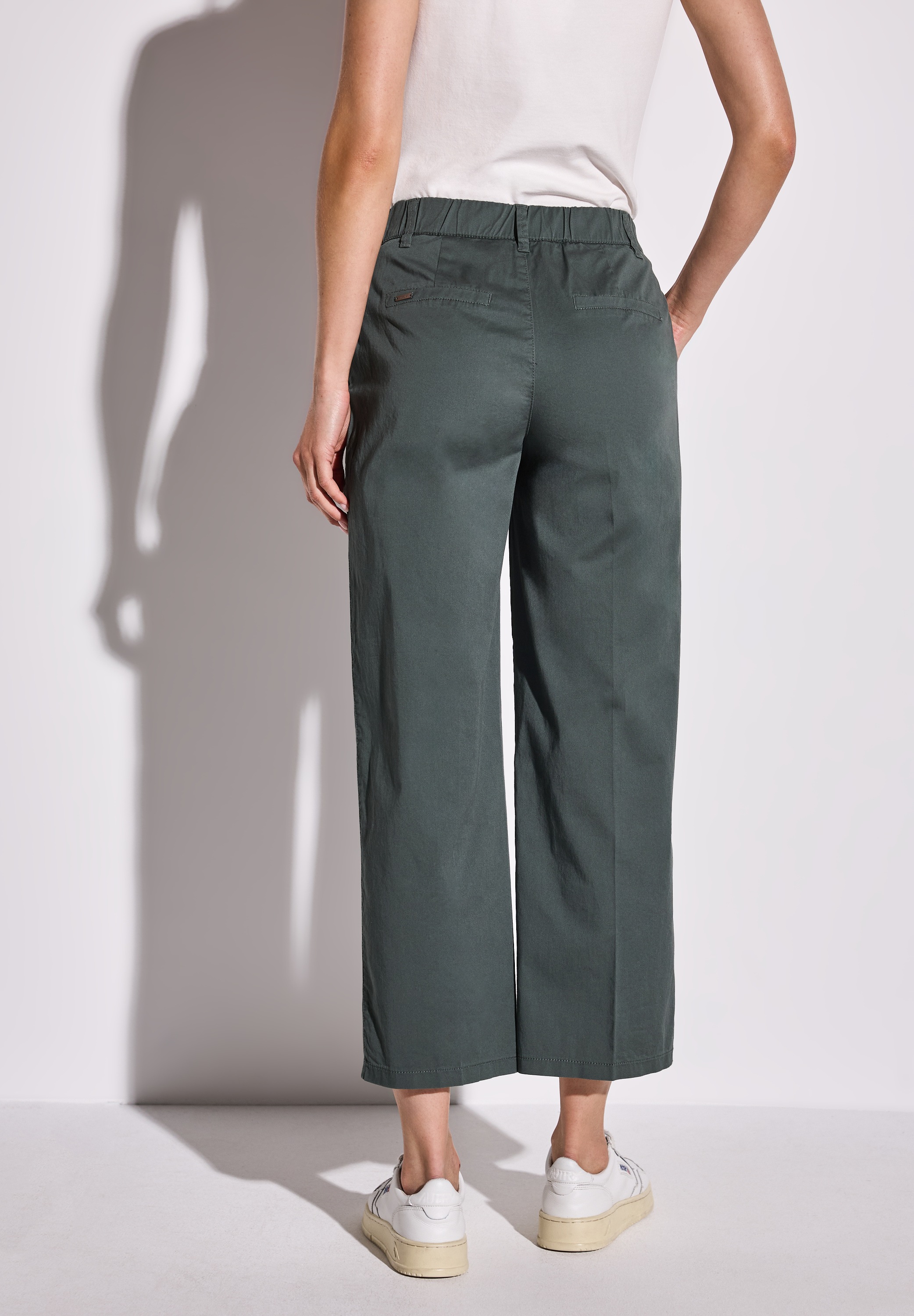 STREET ONE Chinohose, mit elastischem Bund hinten günstig online kaufen