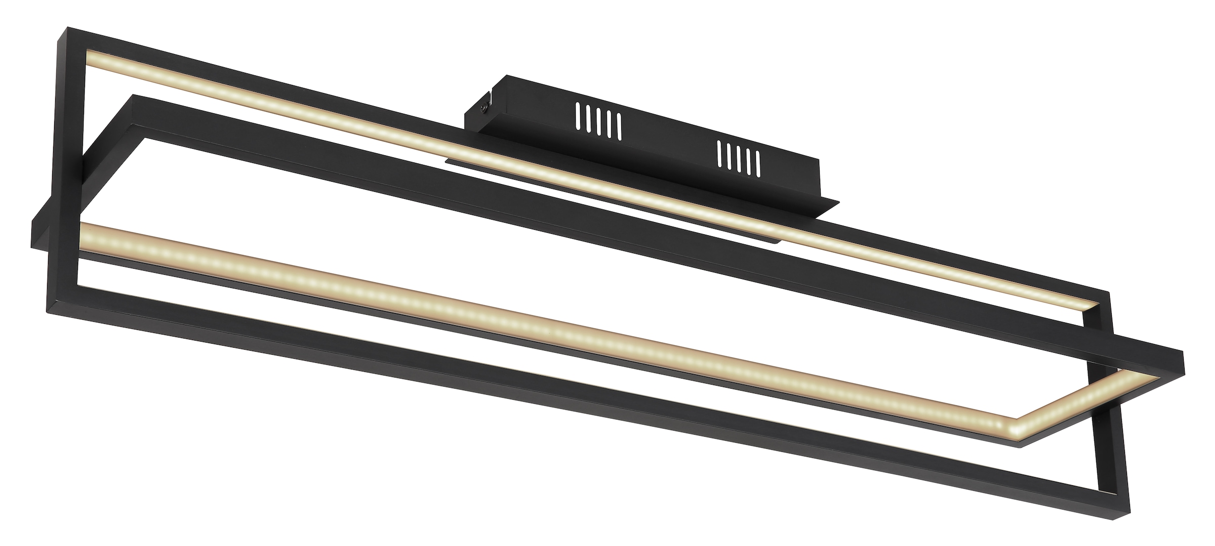 GLOBO LIGHTING LED Deckenleuchte »FLIPS«, Leuchtmittel LED-Modul | LED fest integriert, Deckenlampe/Wohnzimmer/Schlafzimmer/modern