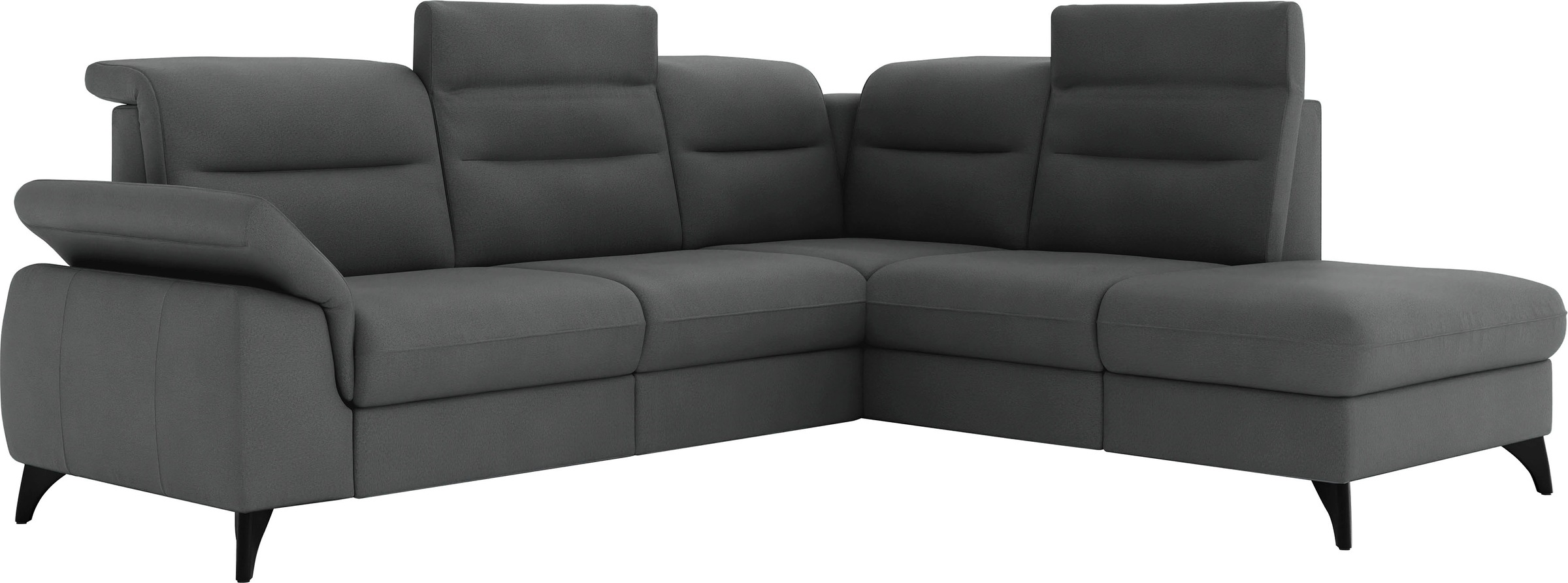 sit&more Ecksofa »Astoria L-Form«, wahlweise mit motorischer Relaxfunktion