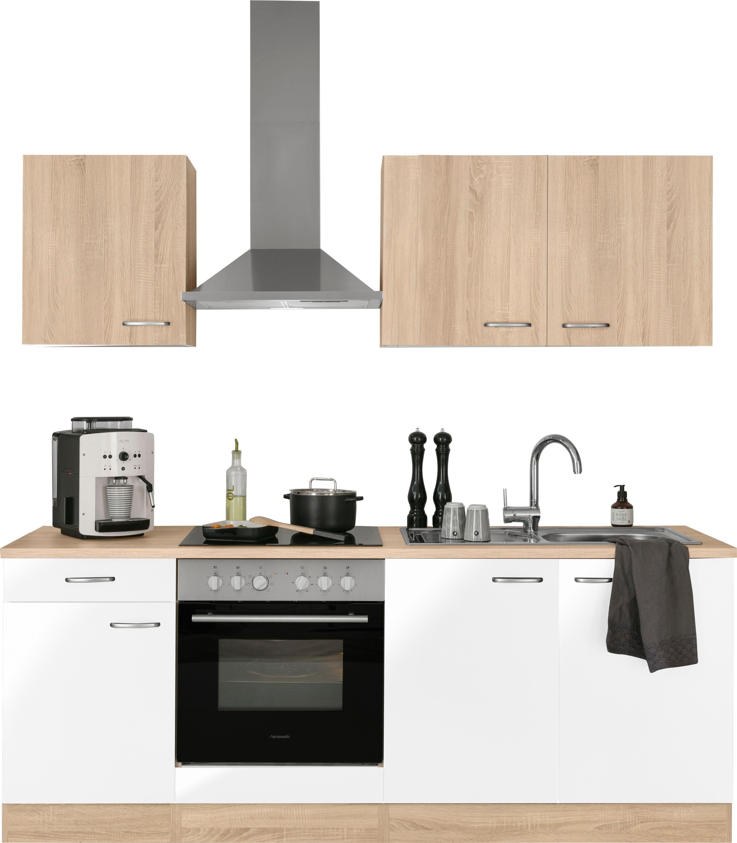 OPTIFIT Küchenzeile "Parare" ohne E-Geräte, Breite 210 cm günstig online kaufen