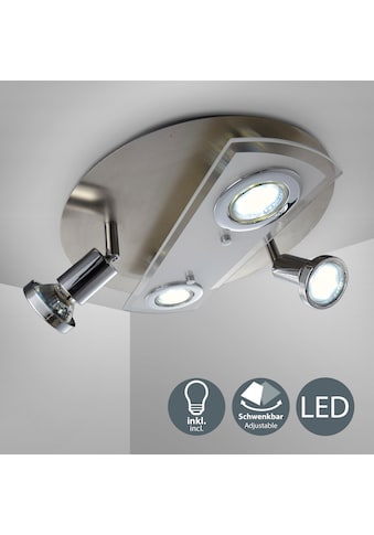 B.K.Licht LED šviestuvas ir 4 x LED GU10 3 Watt ...