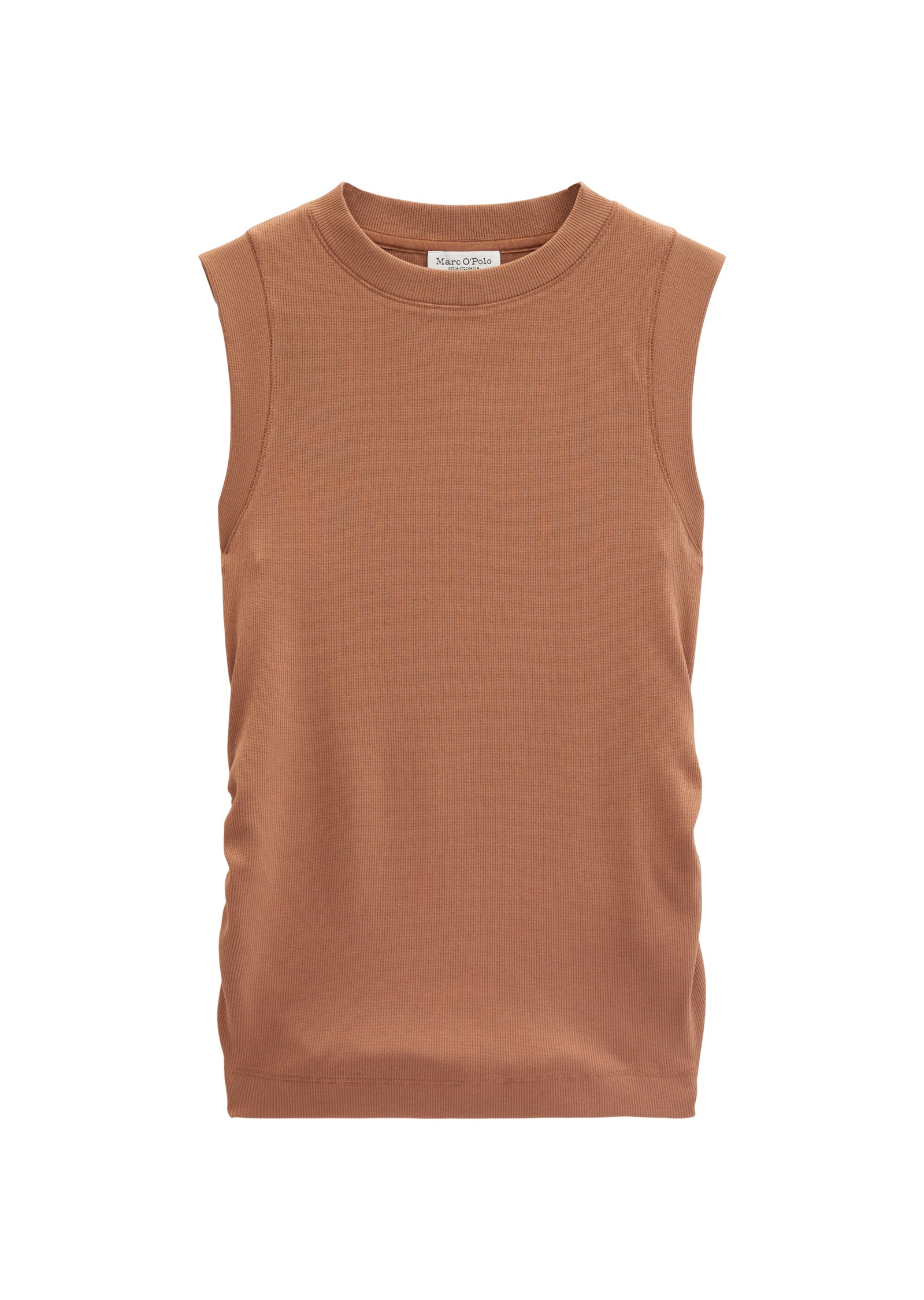 Marc O'Polo T-Shirt »aus elastischem Rippjersey«