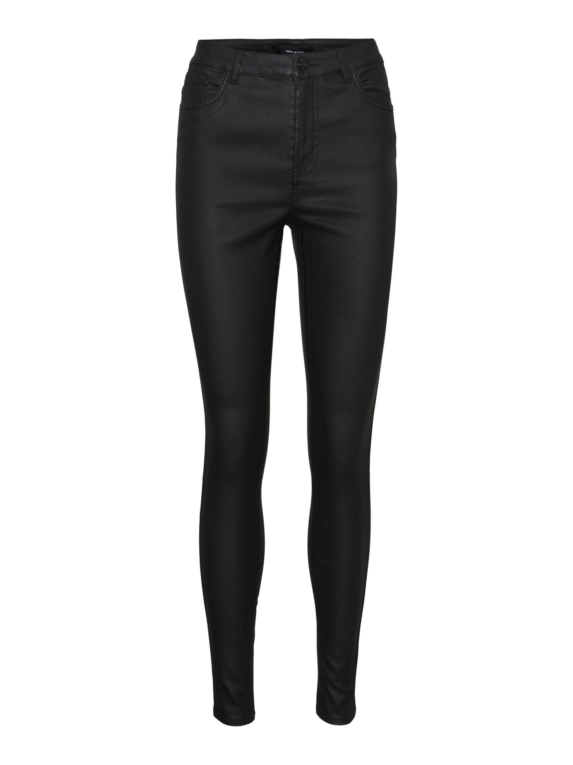 HR SKINNY BAUR »VMSOPHIA bestellen Lederimitathose PANTS | Vero NOOS« COATED Moda