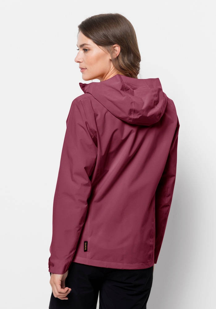 Jack Wolfskin Outdoorjacke "PACK & GO SHELL W", mit Kapuze günstig online kaufen